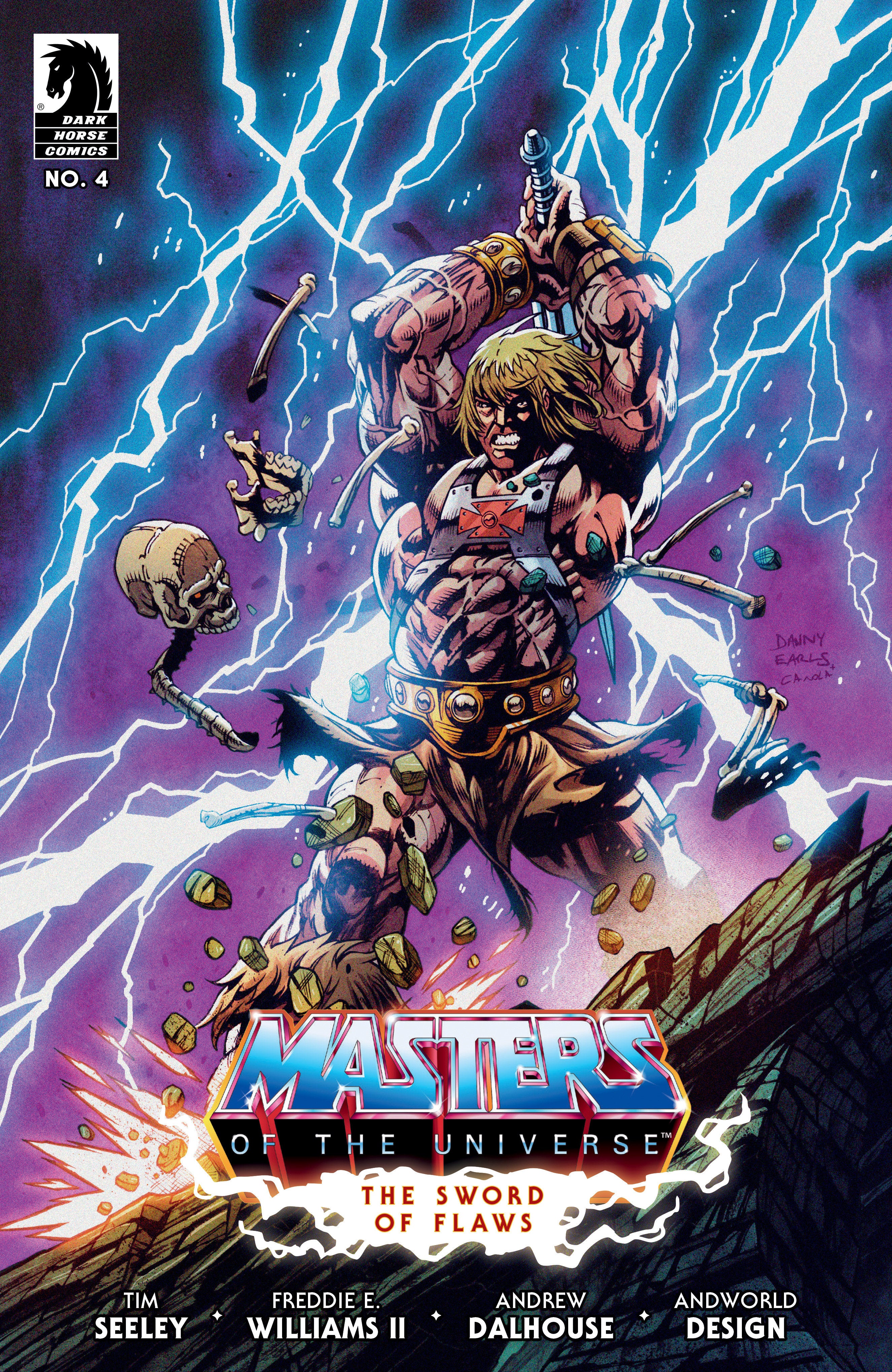 He Man And The Masters Of The Universe #4: The Sword Of Flaws Part 4 (Cover B) (Dan Earls) | Odin's Place