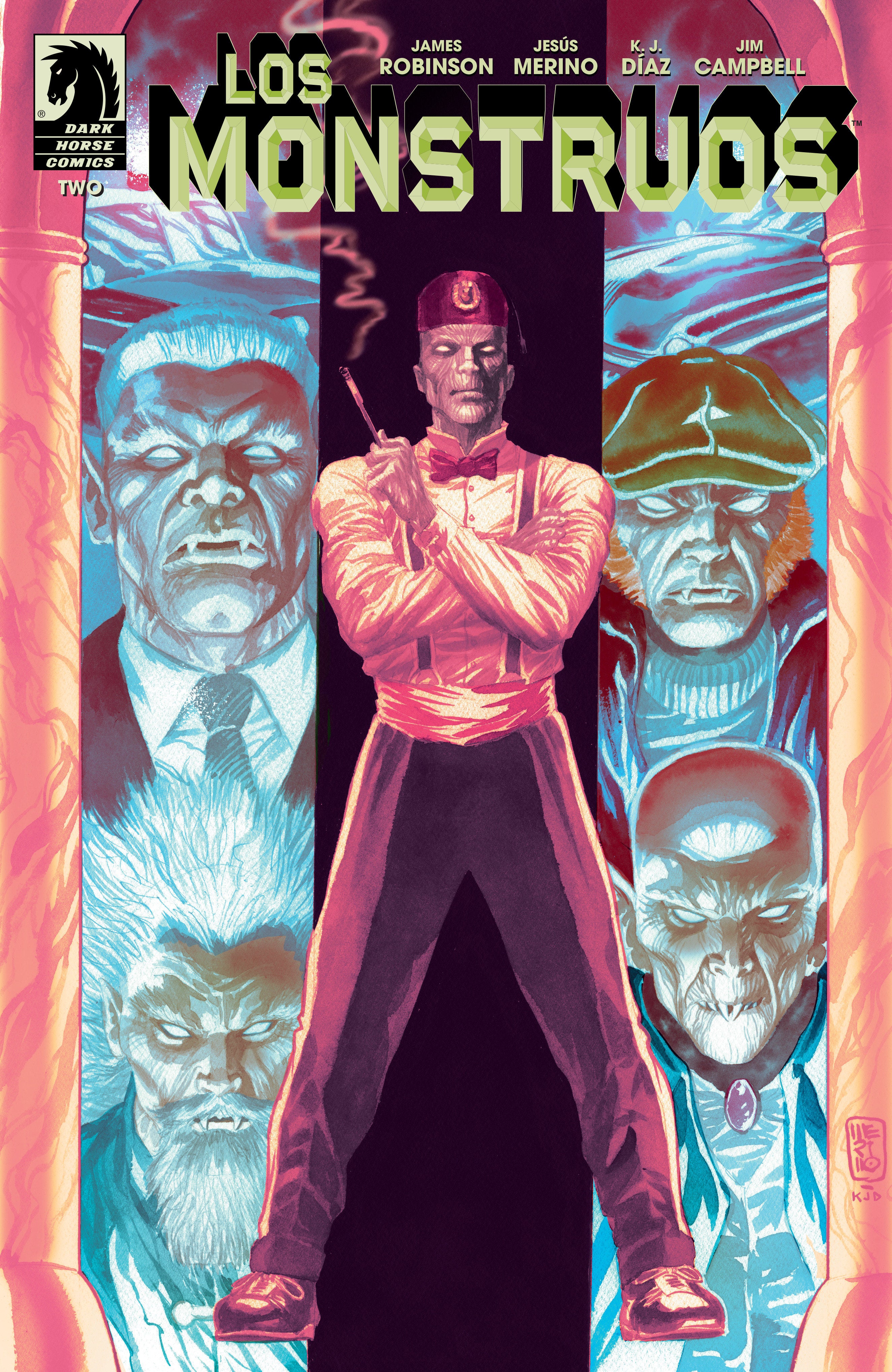 Los Monstruos #2 (Cover A) (Jesus Merino) | Dragon's Lair Comics and Fantasy Houston TX