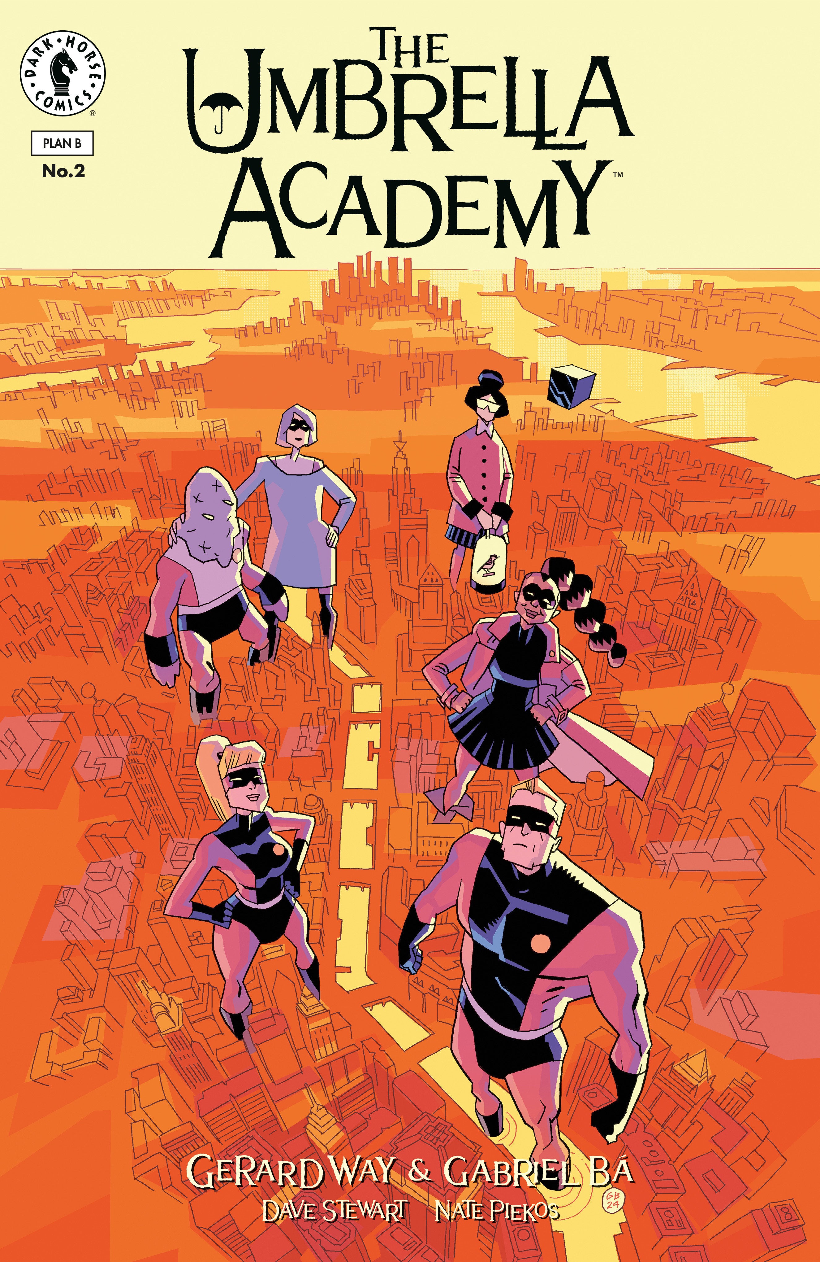 The Umbrella Academy: Plan B #2 (Cover A) (Gabriel Bá) | Dragon's Lair Comics and Fantasy Houston TX