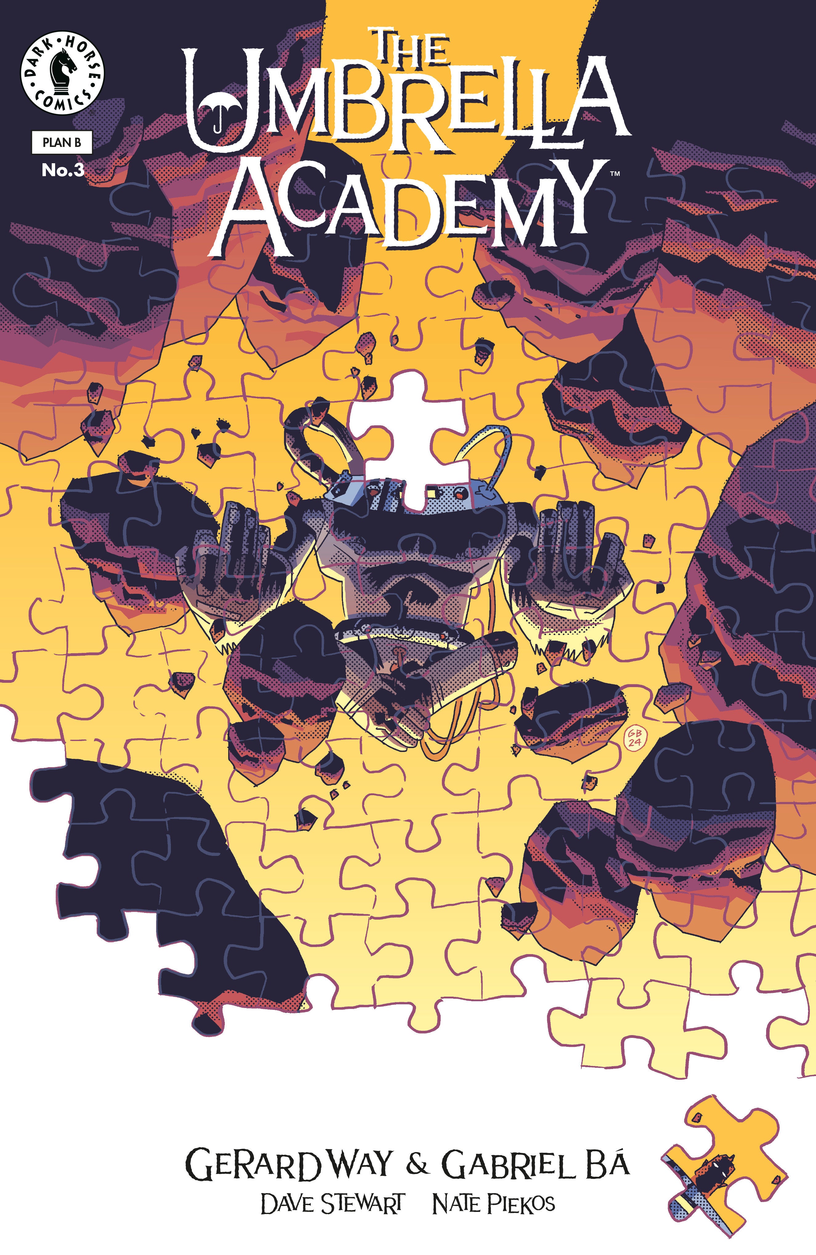 The Umbrella Academy: Plan B #3 (Cover A) (Gabriel Bá) | Dragon's Lair Comics and Fantasy Houston TX
