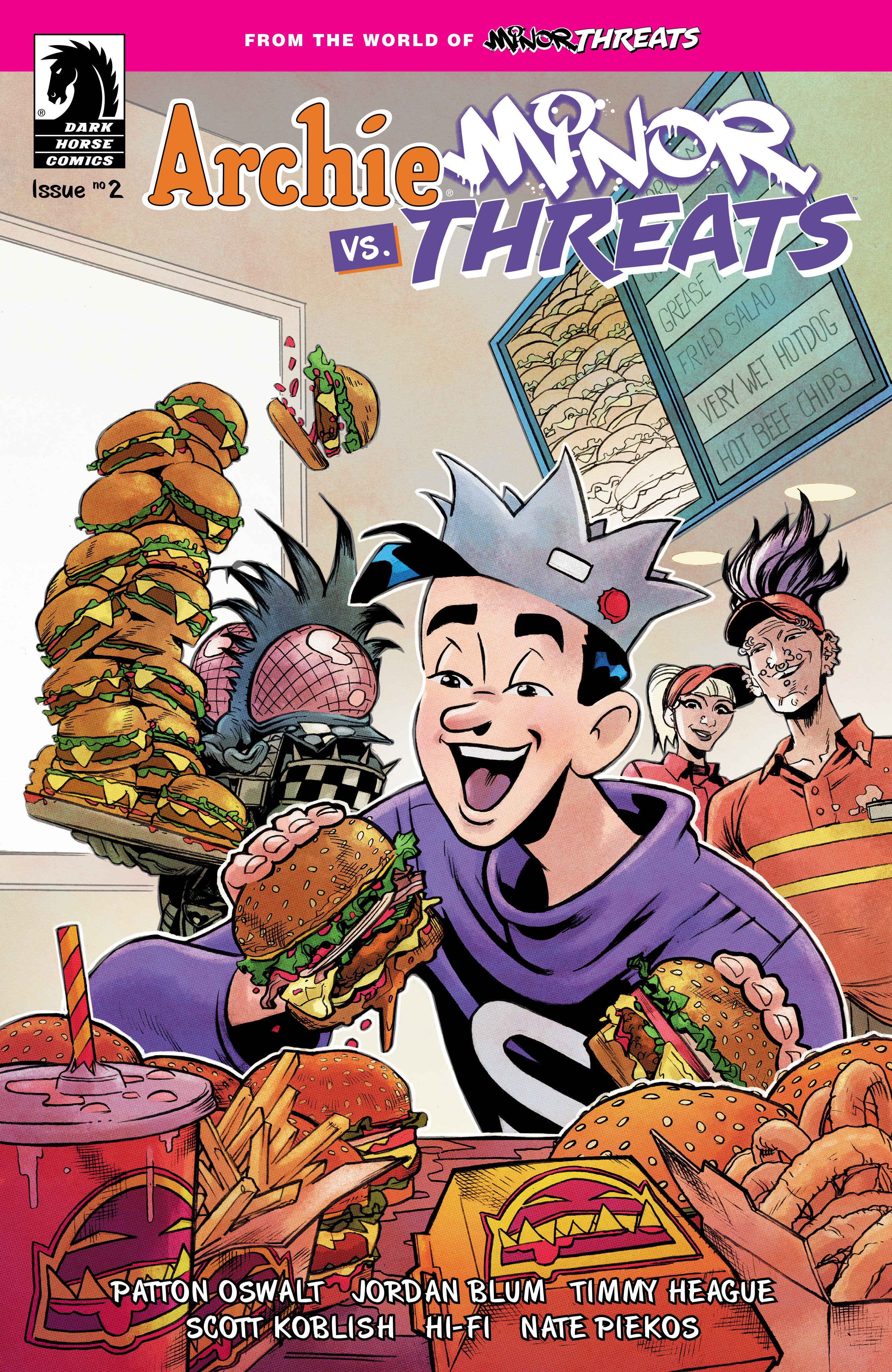 Archie vs Minor Threats #2 (Cover A) (Scott Hepburn) | Dragon's Lair Comics and Fantasy Houston TX