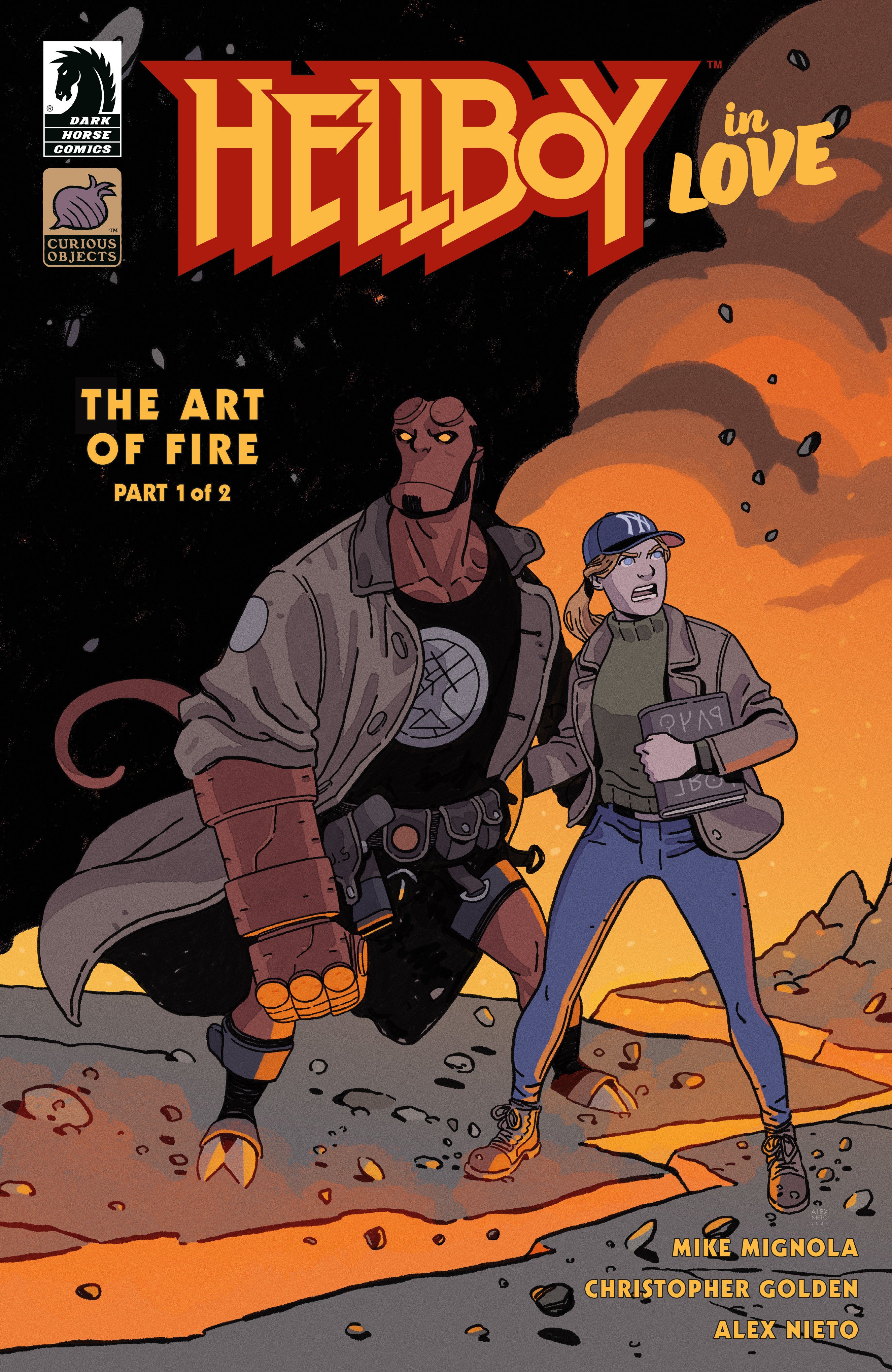 Hellboy In Love: The Art Of Fire #1 (Cover A) (Alex Nieto) | Dragon's Lair Comics and Fantasy Houston TX