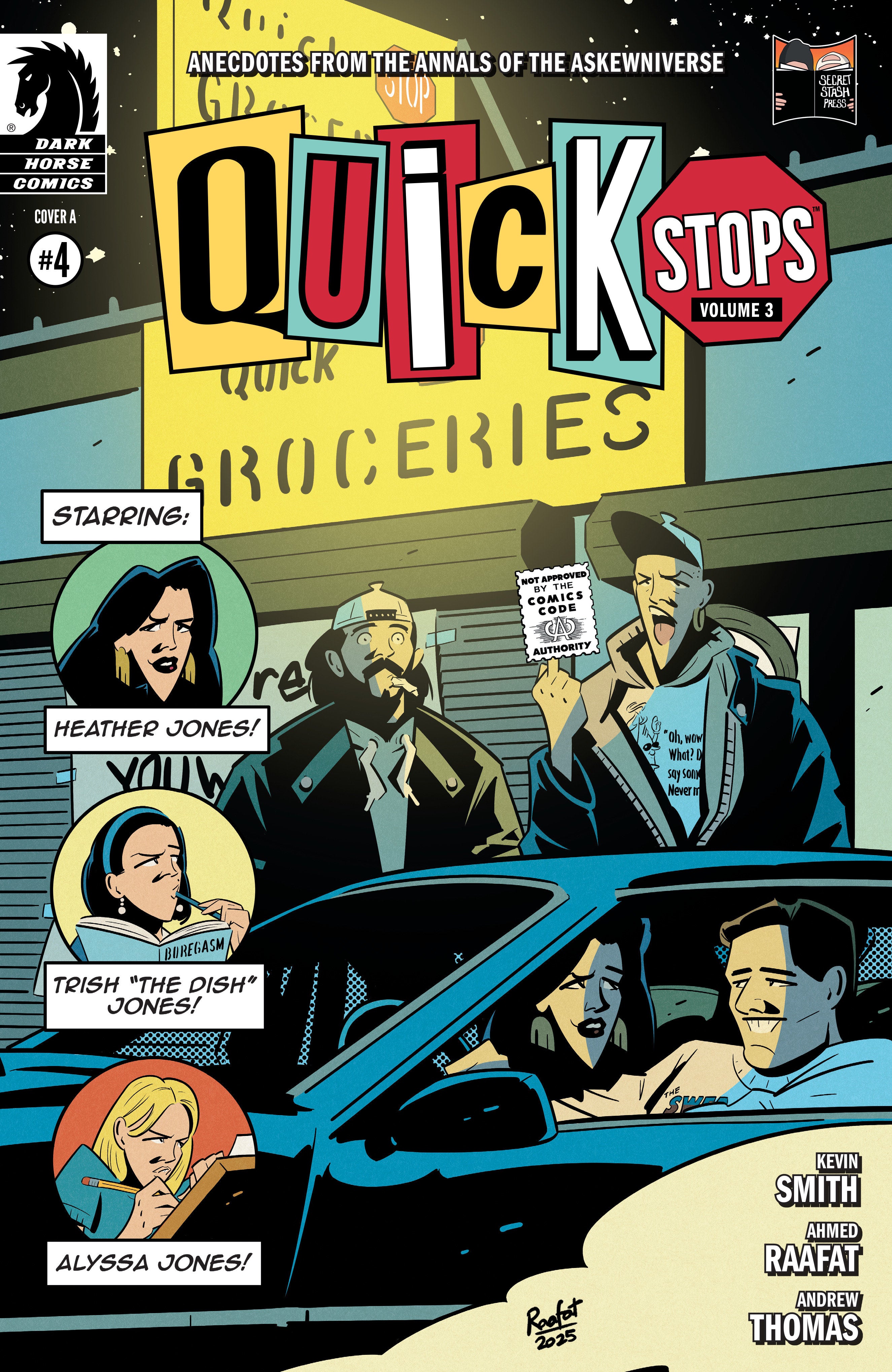 Quick Stops Volume 3 #4 (Cover A) (Ahmed Raafat) | Dragon's Lair Comics and Fantasy Houston TX