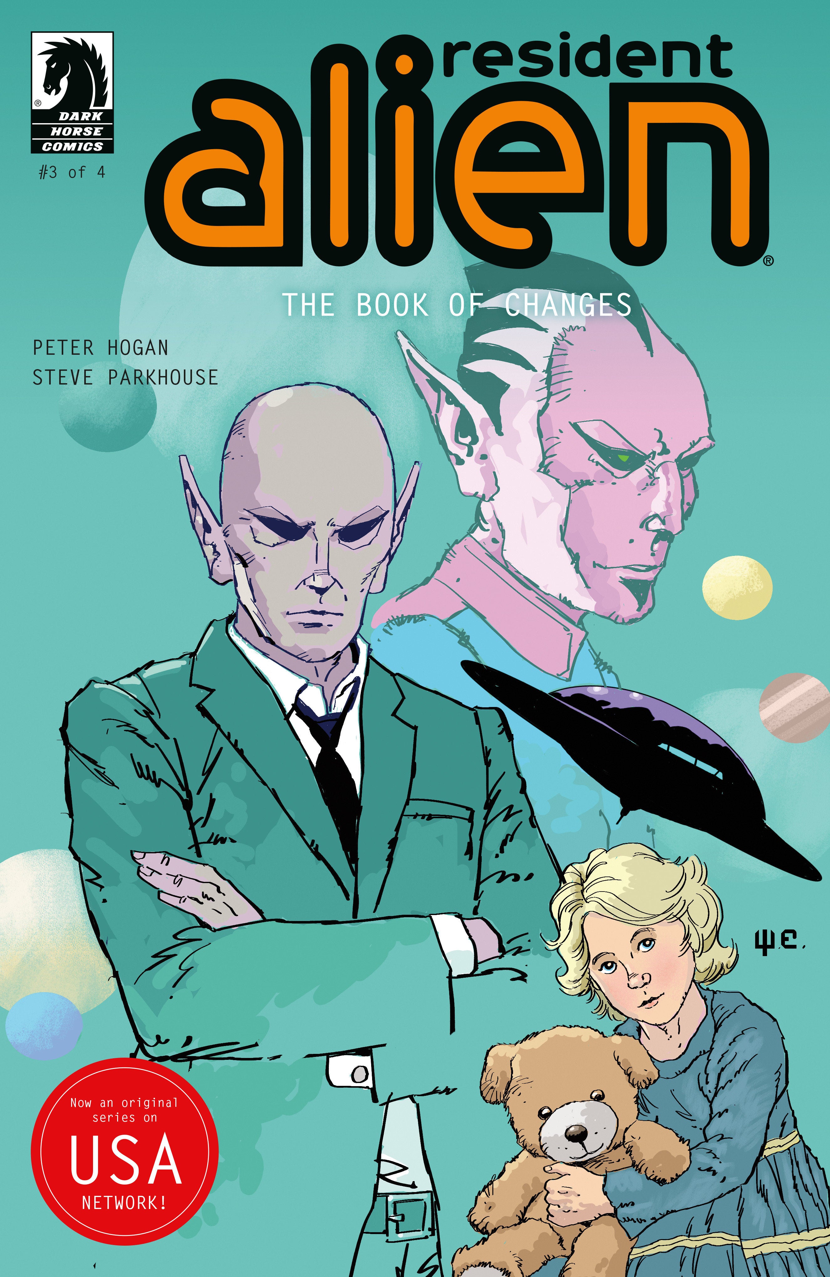 Resident Alien: The Book Of Changes #3 (Cover A) (Steve Parkhouse) | Dragon's Lair Comics and Fantasy Houston TX