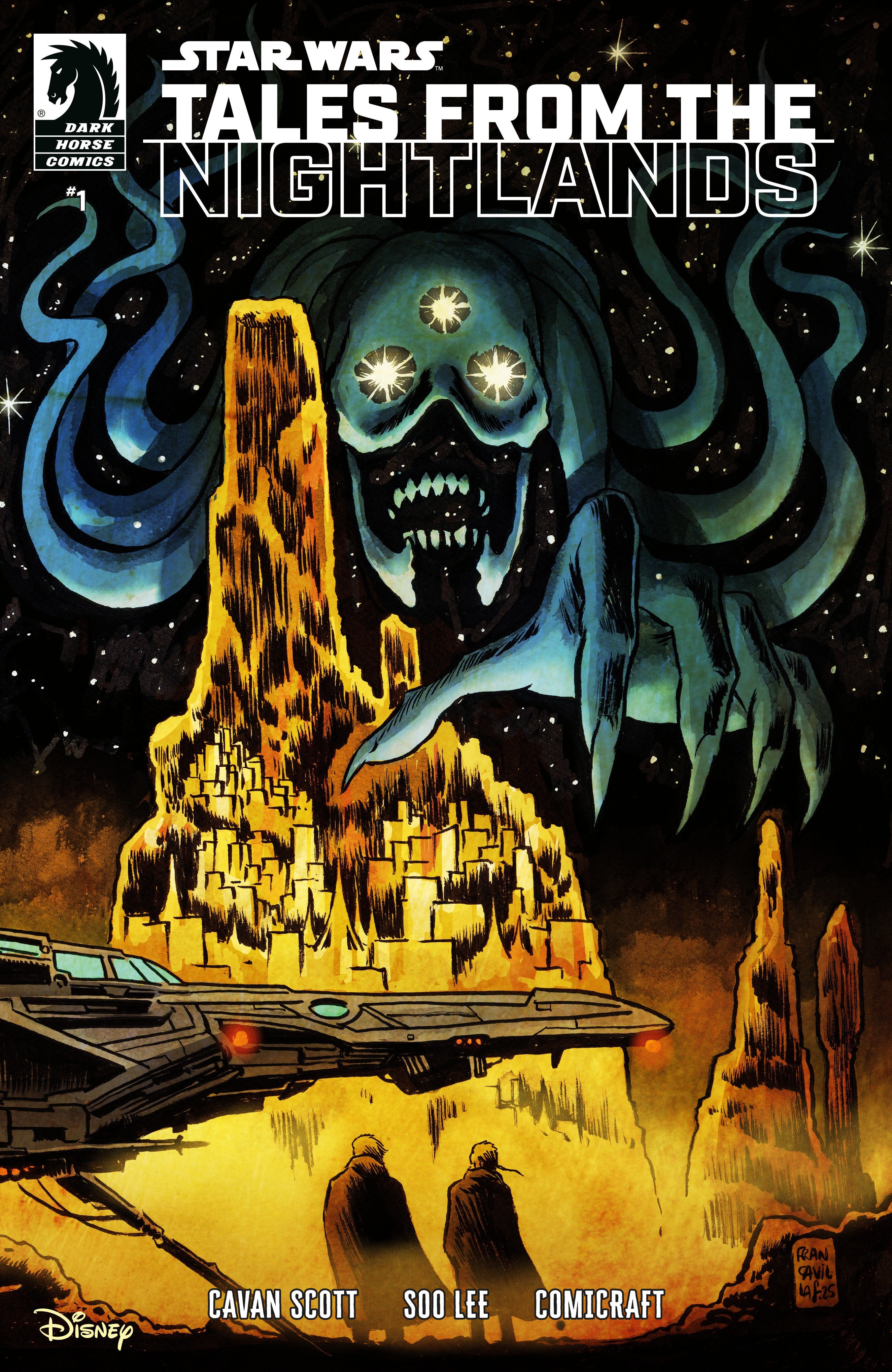 Star Wars: Tales From The Nightlands #1 (Cover A) (Francesco Francavilla) | Dragon's Lair Comics and Fantasy Houston TX