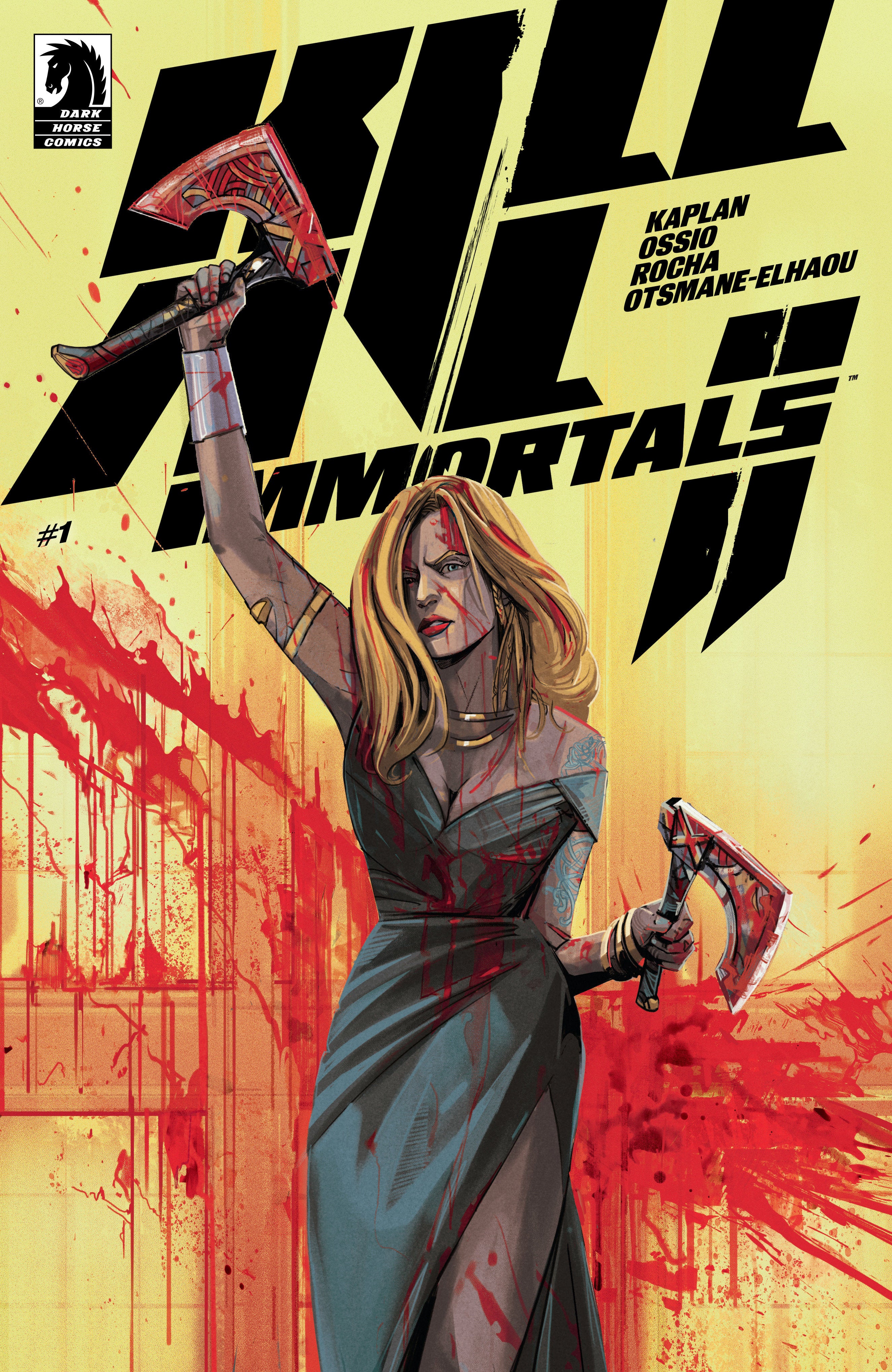 Kill All Immortals II #1 (Cover A) (Oliver Barrett) | Dragon's Lair Comics and Fantasy Houston TX