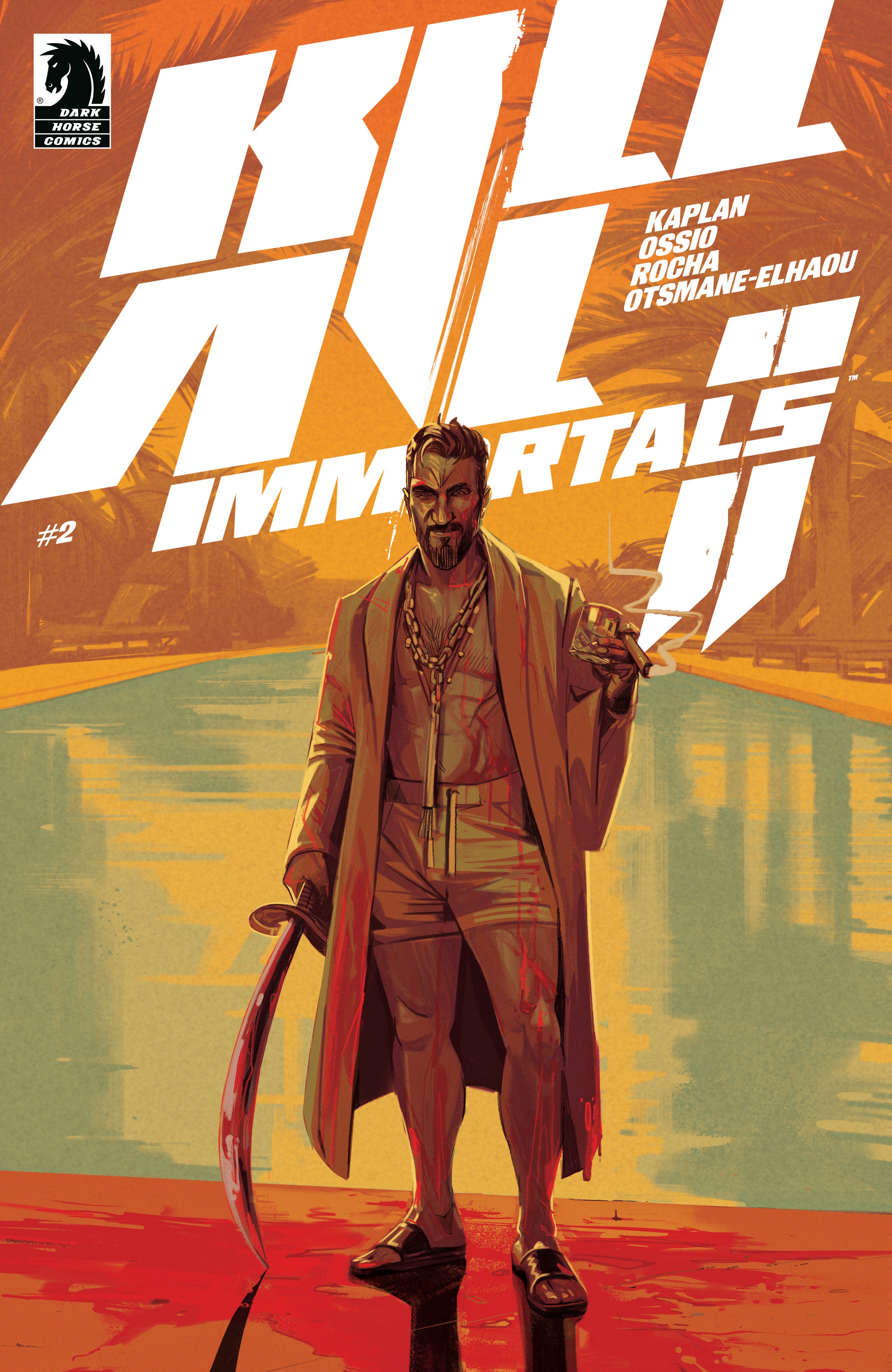 Kill All Immortals II #2 (Cover A) (Oliver Barrett) | Dragon's Lair Comics and Fantasy Houston TX
