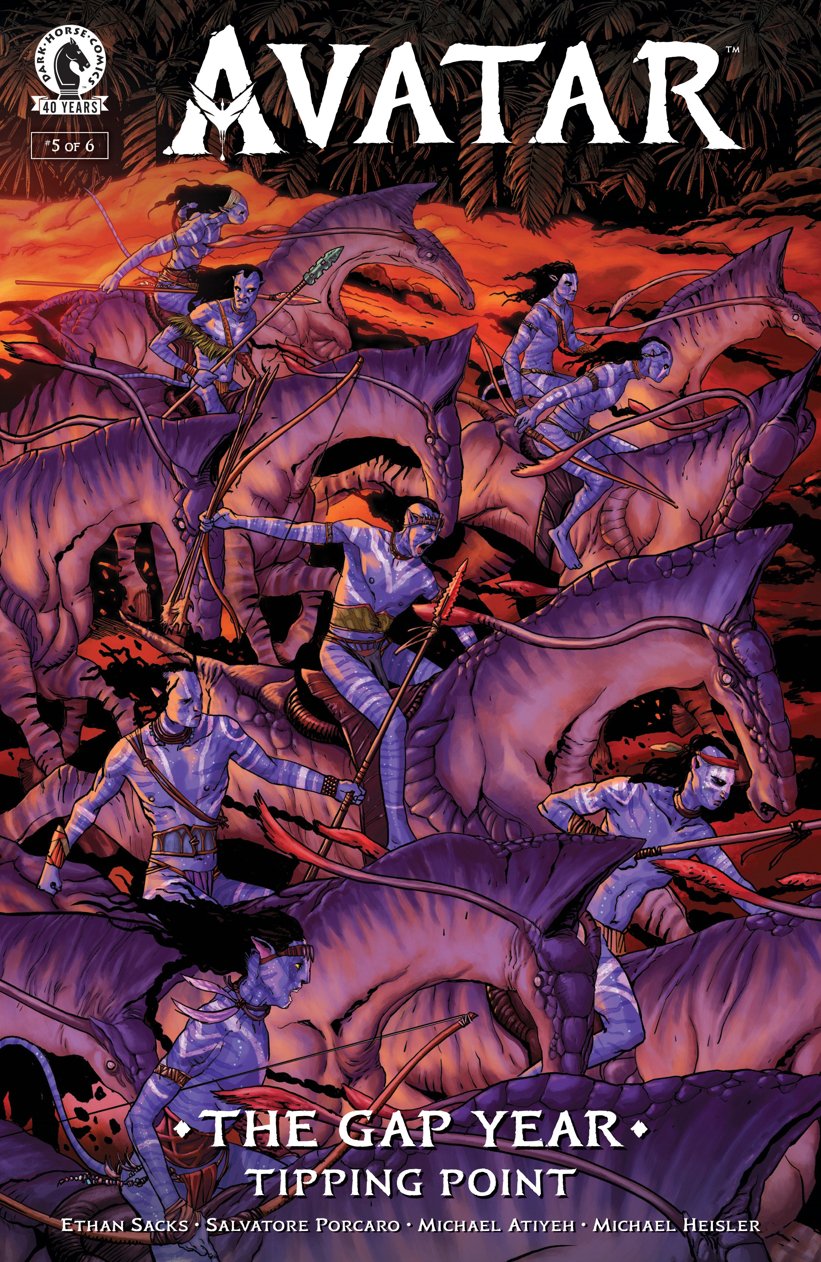 Avatar: The Gap Year  Tipping Point #5 (Cover A) (Salvatore Porcaro) | Odin's Place