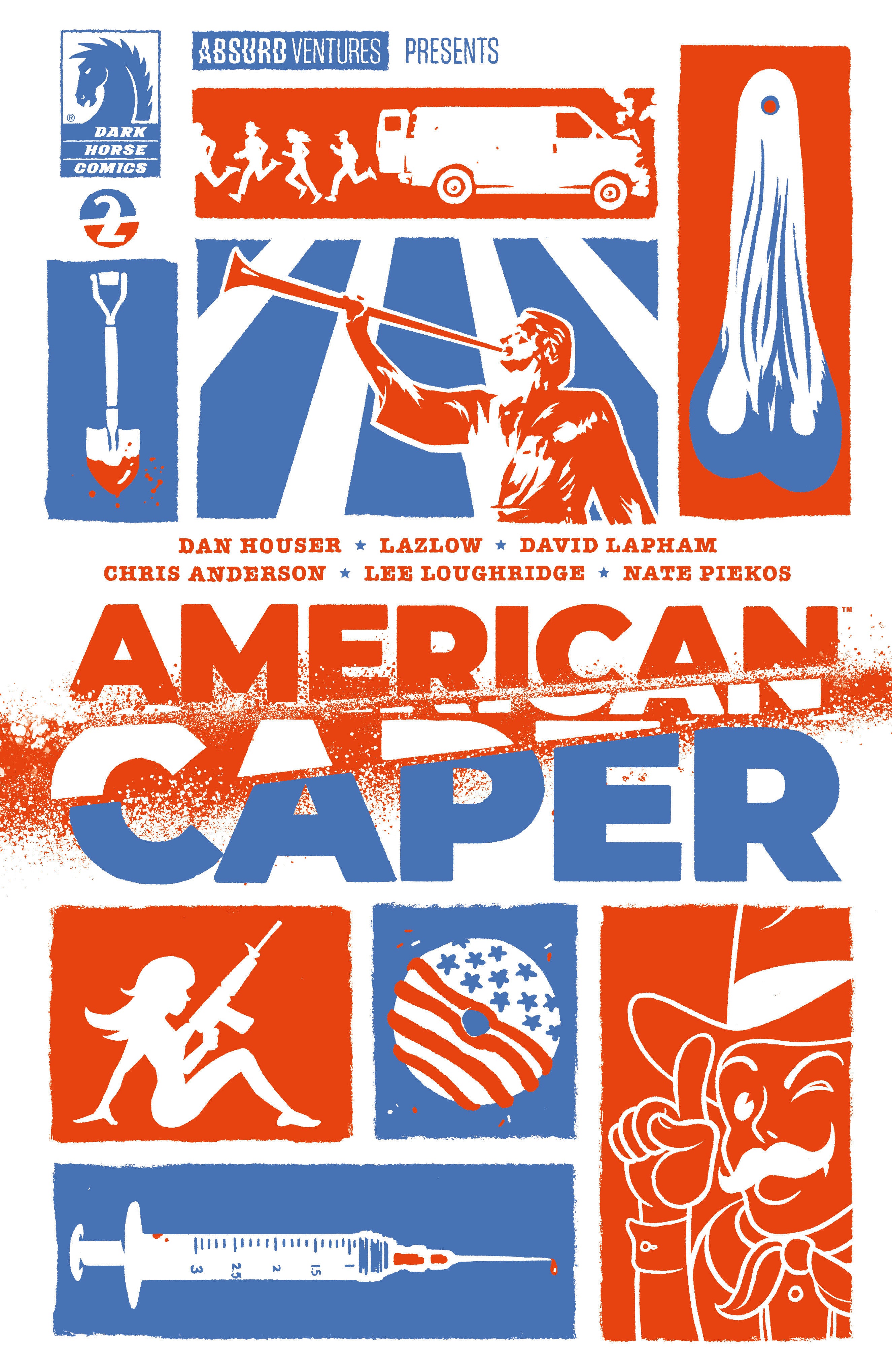 American Caper #2 (Cover A) (Tyler Boss) | Dragon's Lair Comics and Fantasy Houston TX