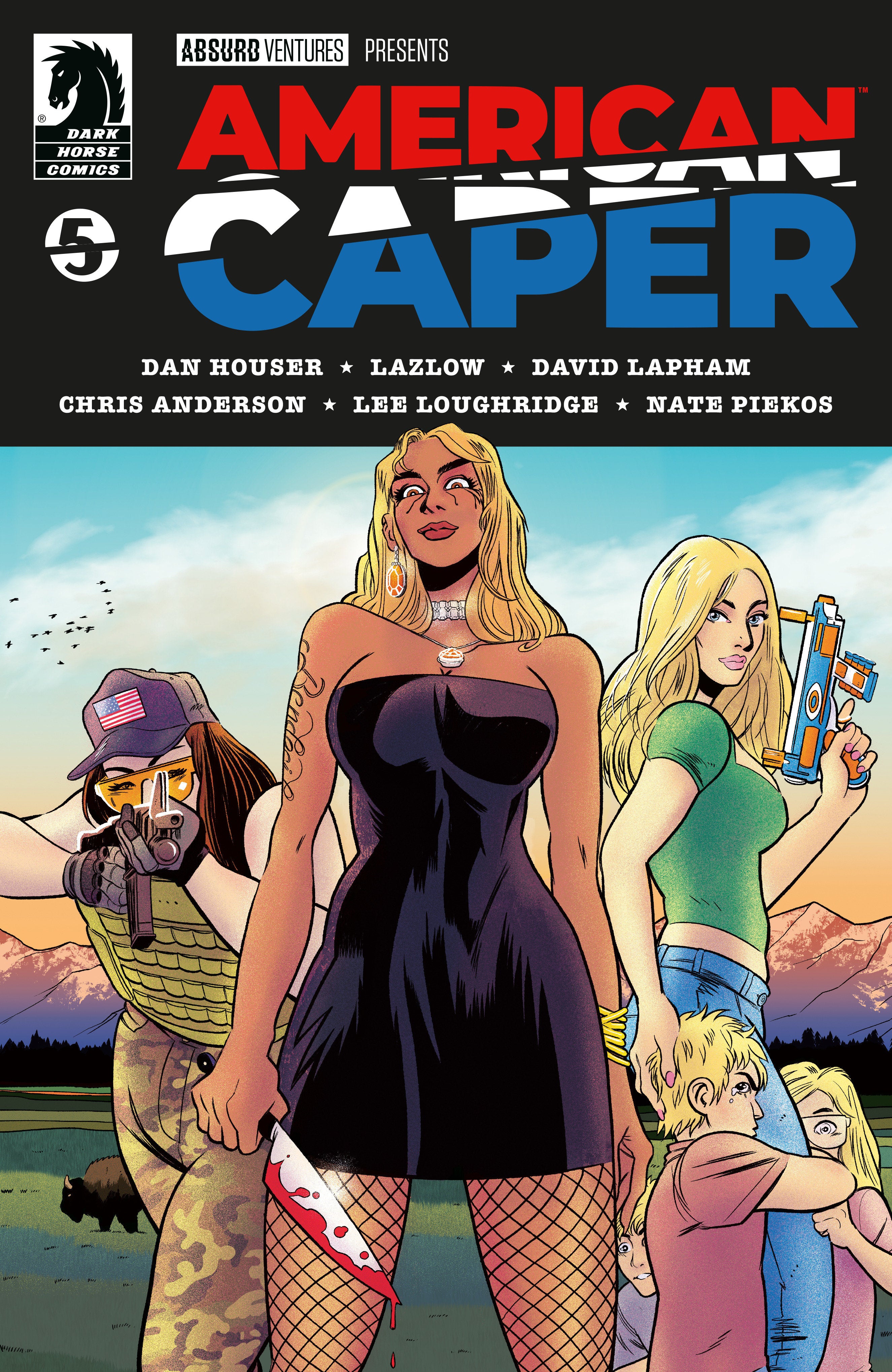 American Caper #5 (Cover A) (Tyler Boss) | Odin's Place