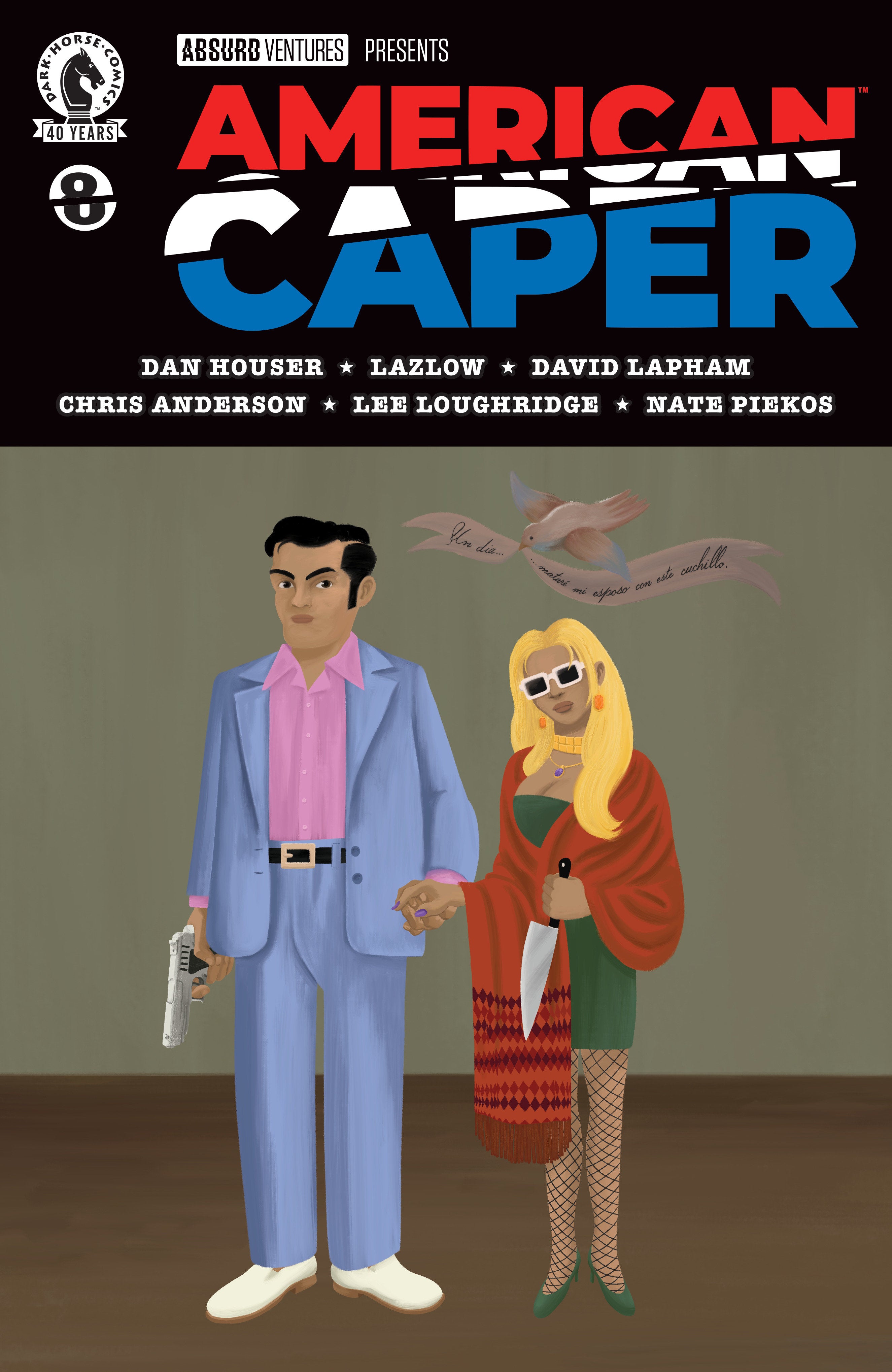 American Caper #8 (Cover A) (Tyler Boss) | Odin's Place