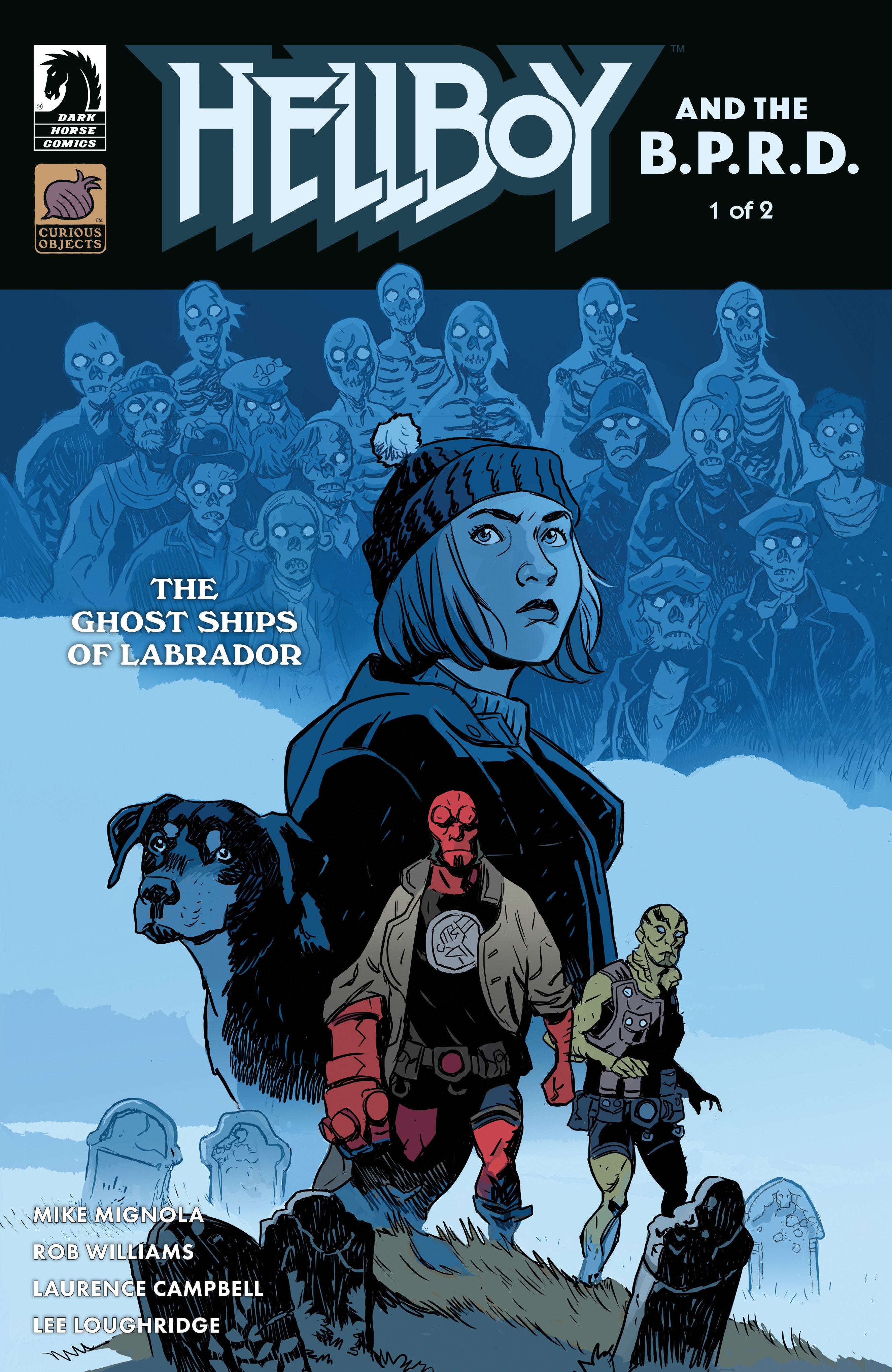 Hellboy And The B.P.R.D.: The Ghost Ships Of Labrador #1 (Cover B) (Matt Smith) | Dragon's Lair Comics and Fantasy Houston TX