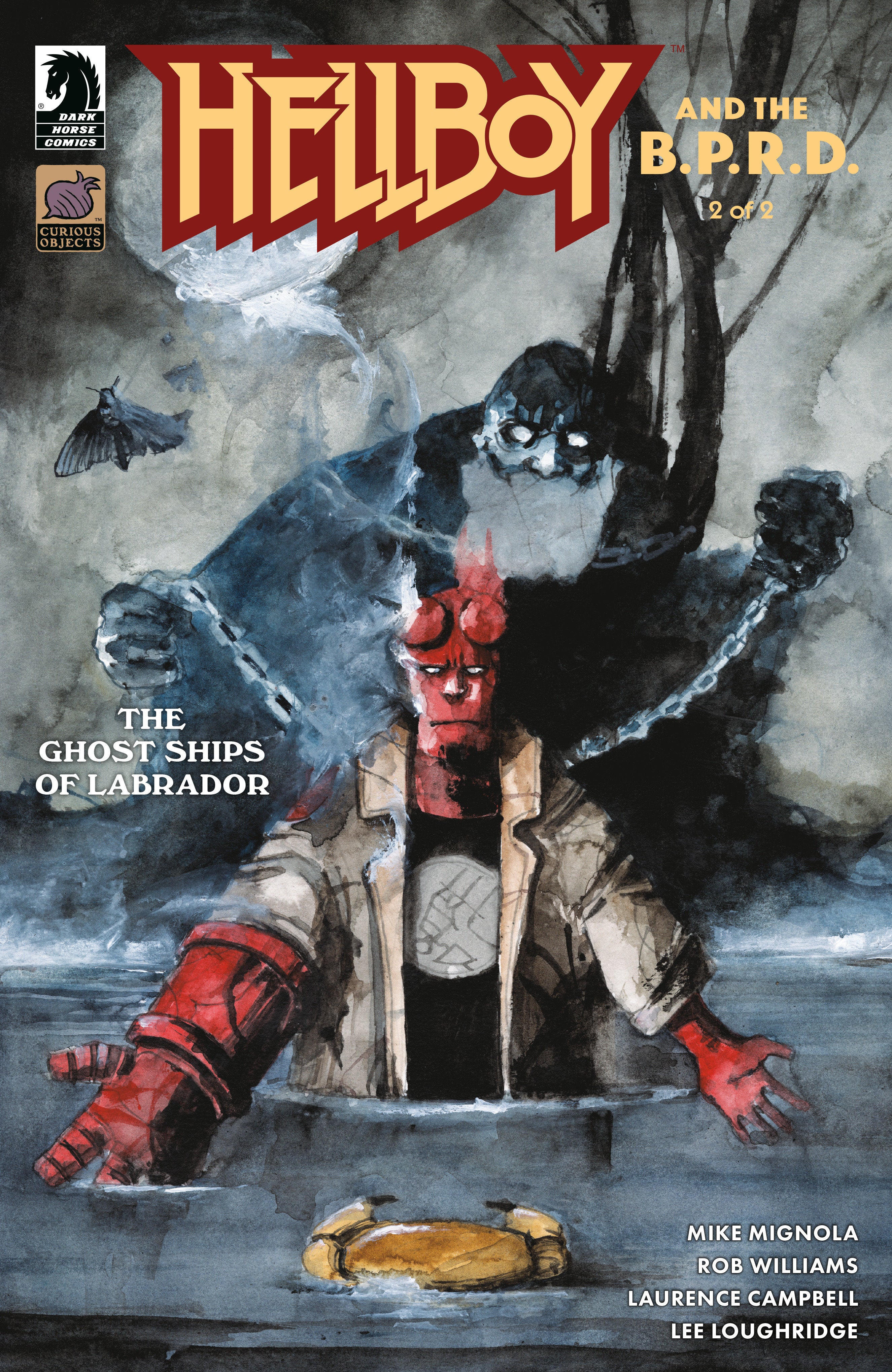 Hellboy And The B.P.R.D.: The Ghost Ships Of Labrador #2 (Cover B) (Daniele Serra) | Odin's Place