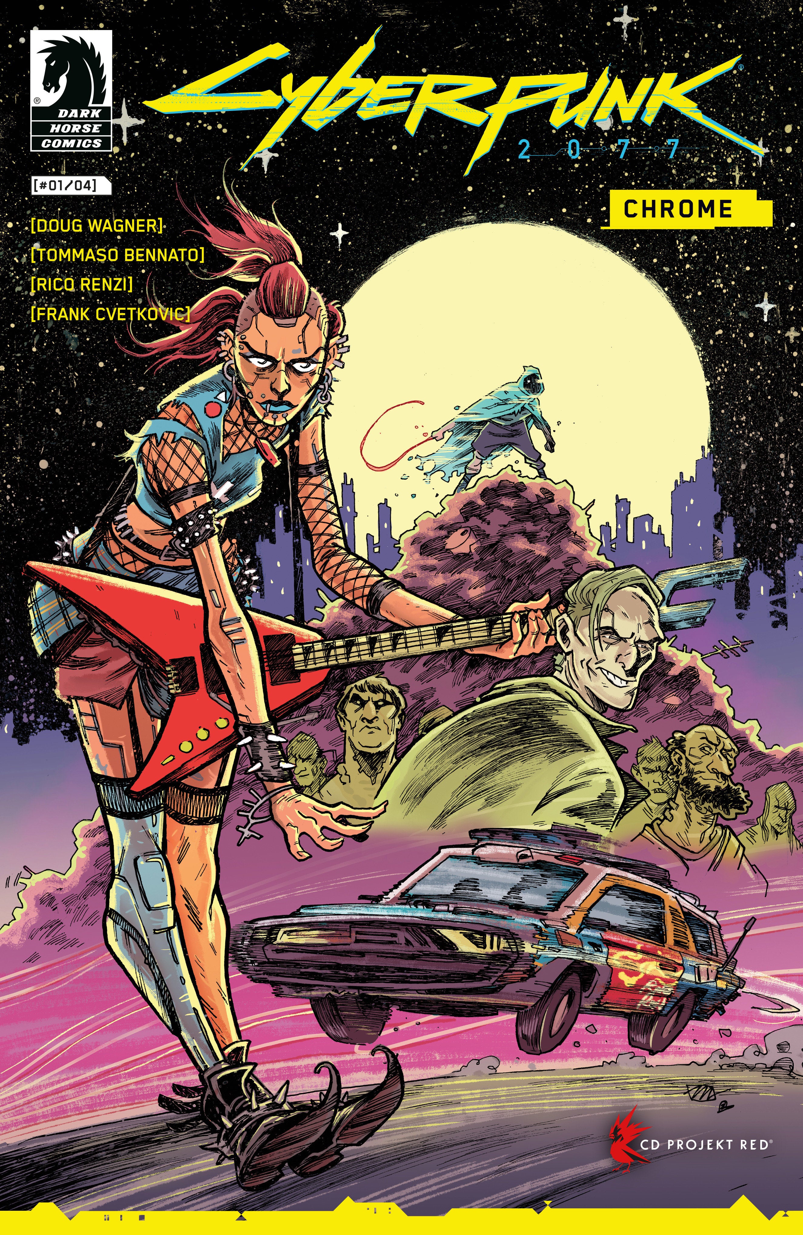 Cyberpunk 2077: Chrome #1 (Cover B) (Mark Laszlo) | Odin's Place