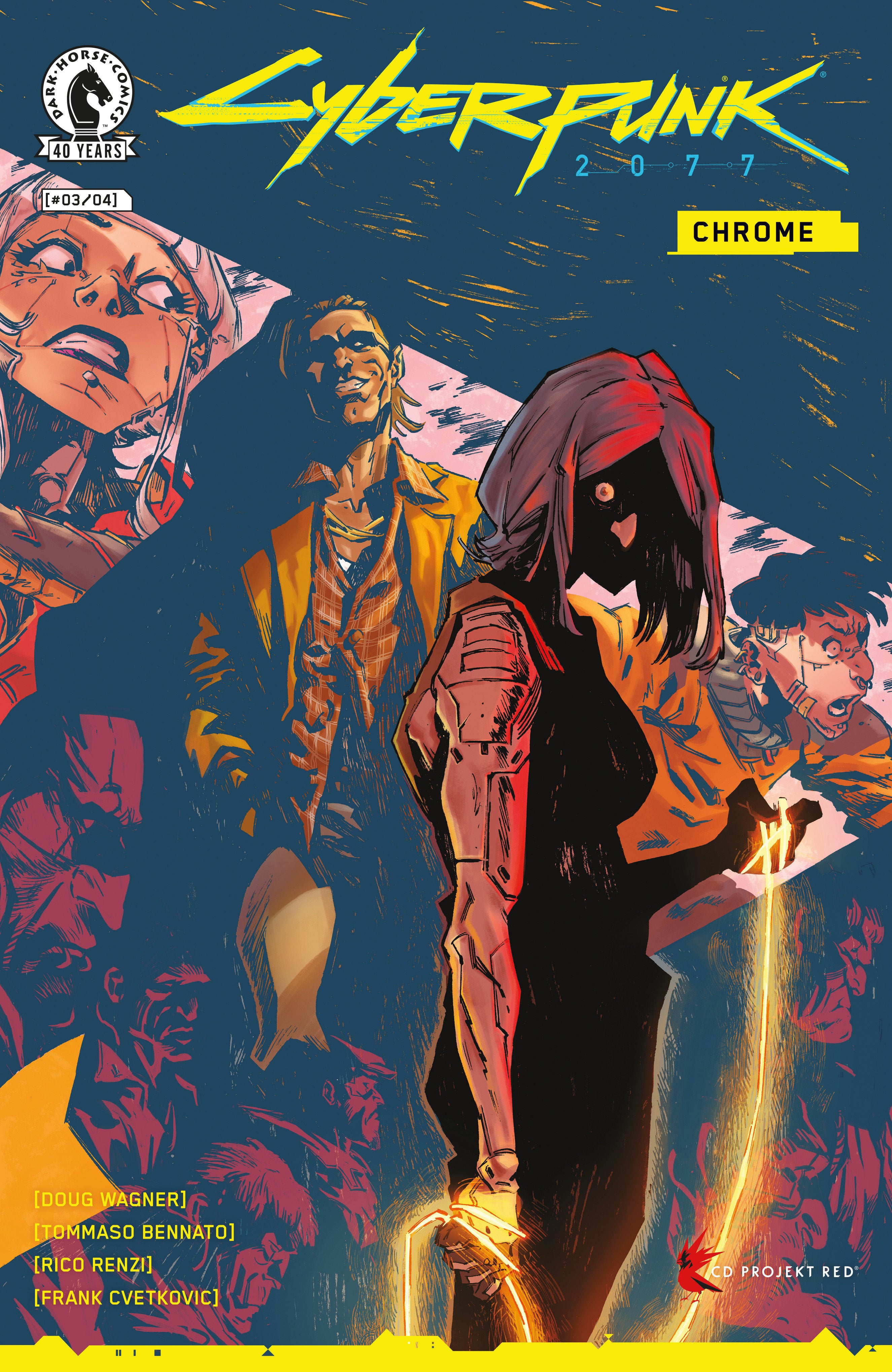 Cyberpunk 2077: Chrome #3 (Cover A) (Tommaso Bennato) | Odin's Place