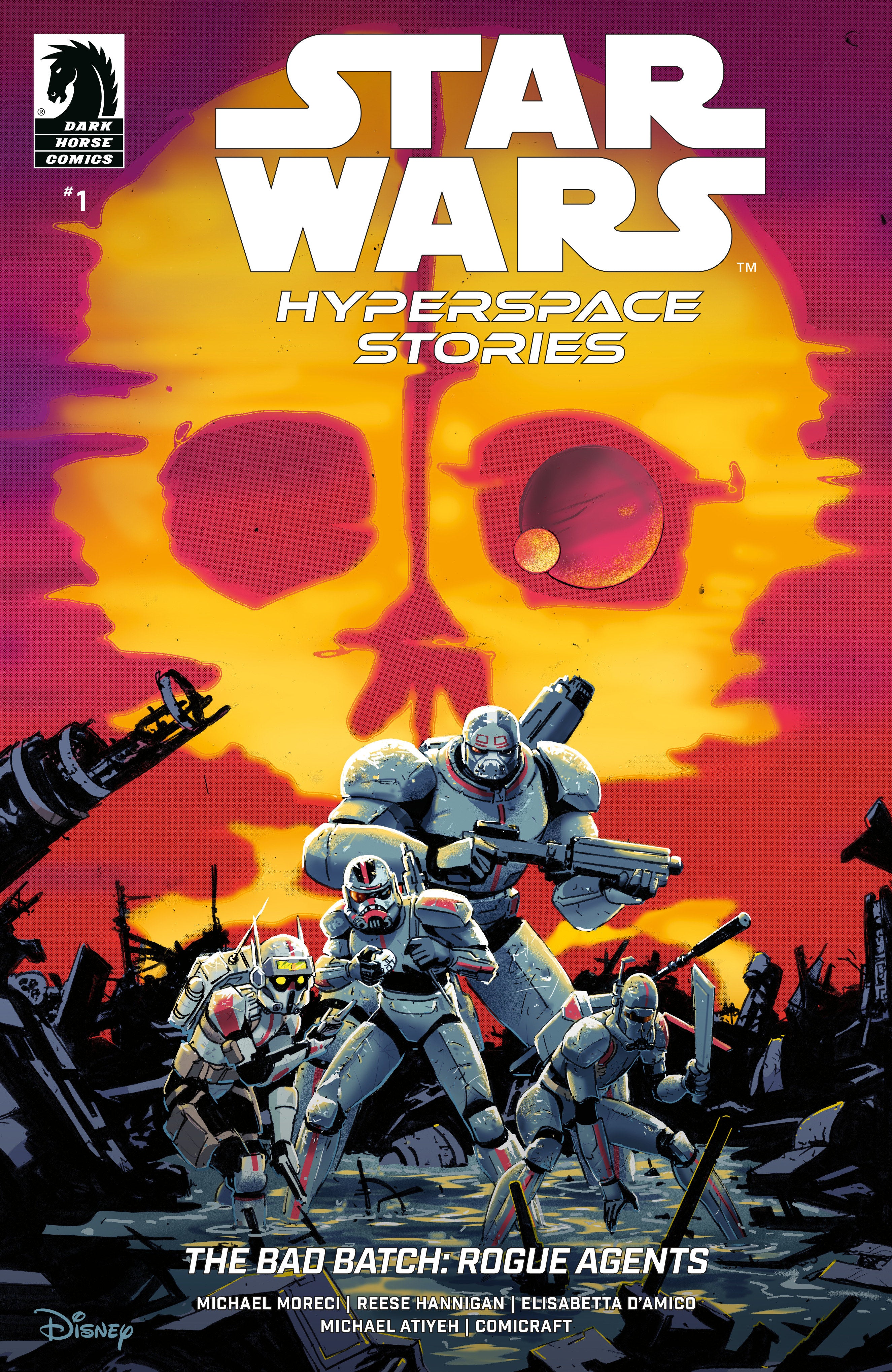 Star Wars: Hyperspace Stories: The Bad Batch  Rogue Agents #1 (Variant Cover B) (Riley Rossmo) | Odin's Place