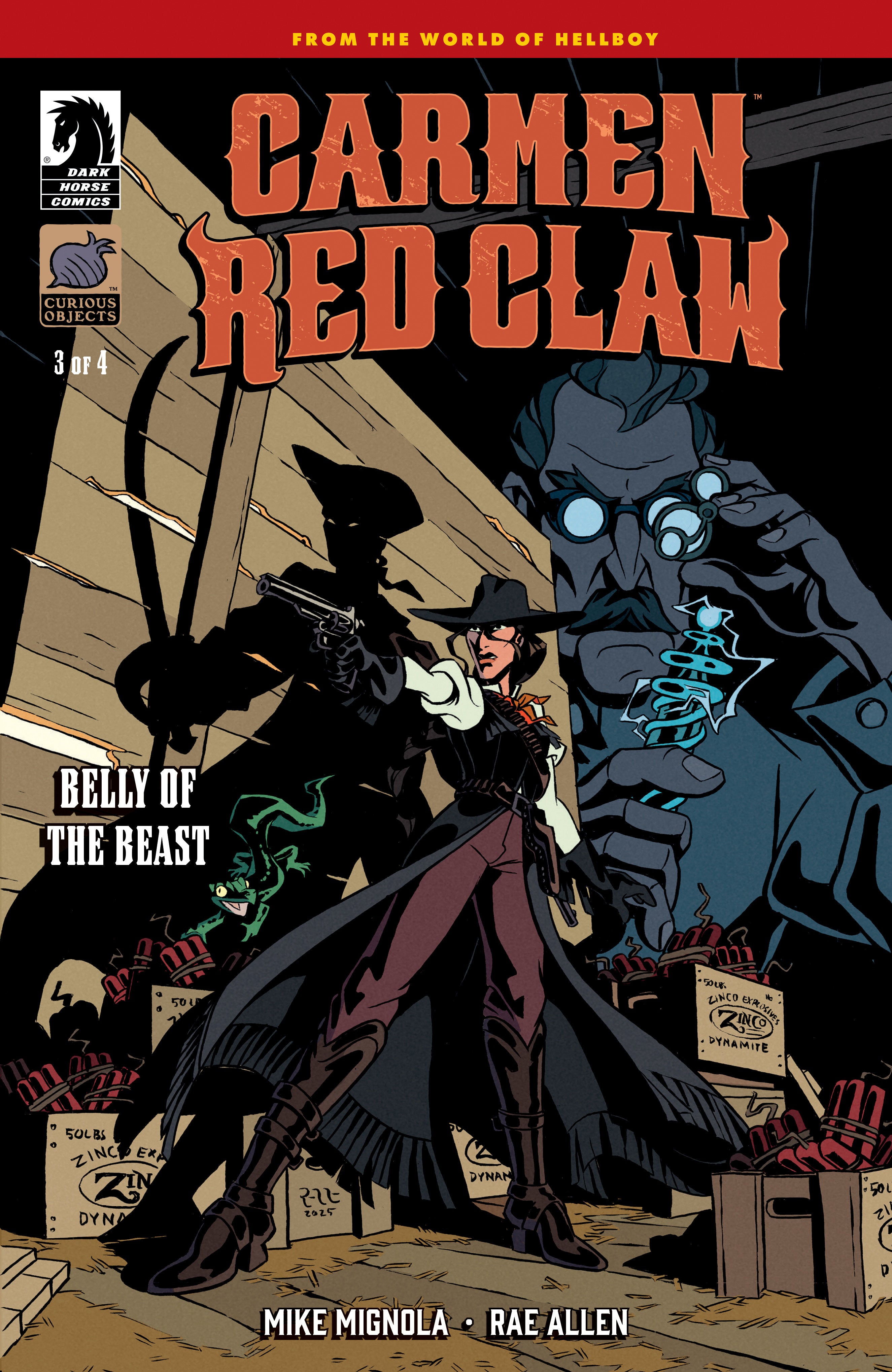 Carmen Red Claw: Belly Of The Beast #3 (Cover A) (Rae Allen) | Odin's Place