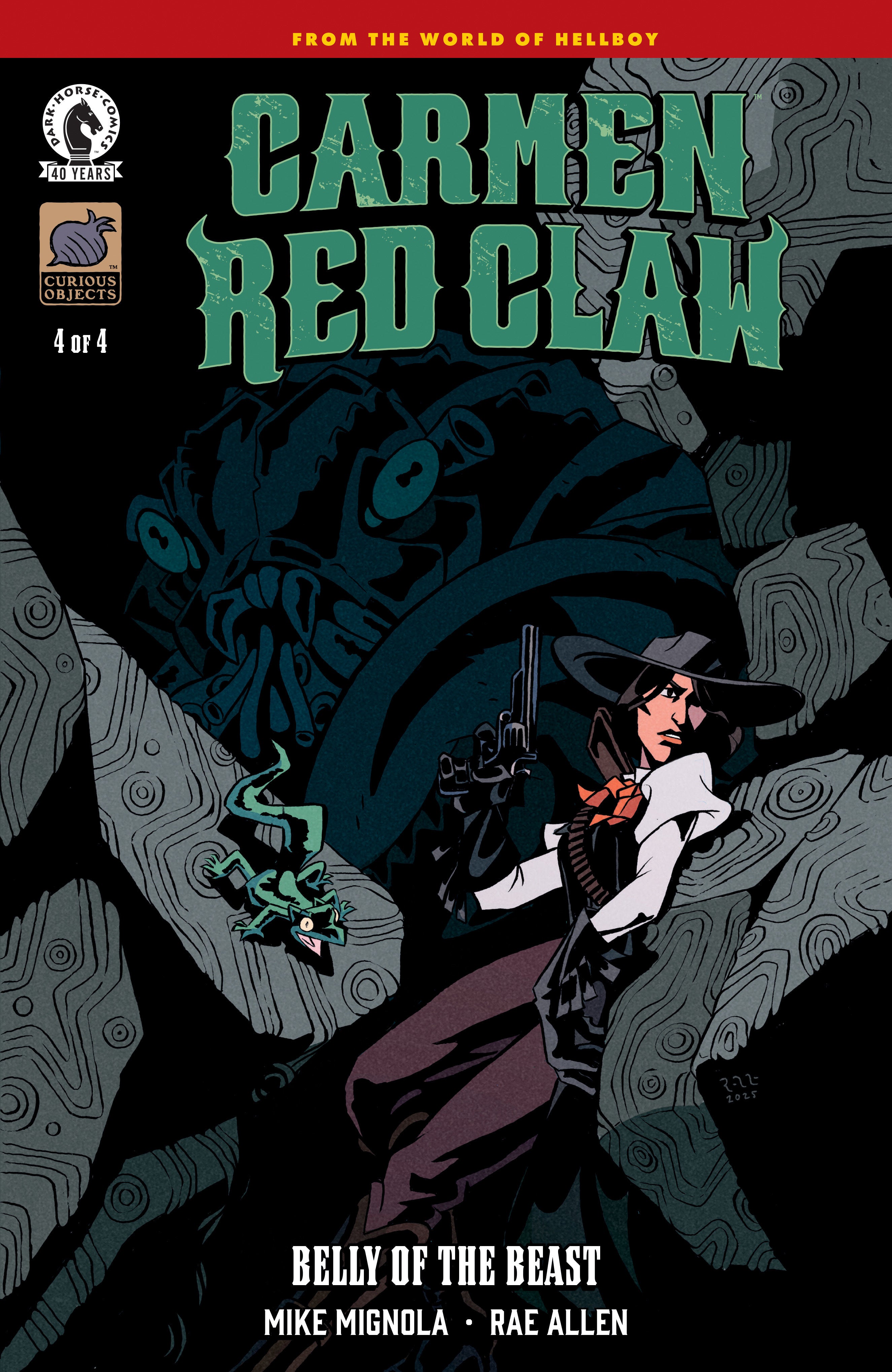 Carmen Red Claw: Belly Of The Beast #4 (Cover A) (Rae Allen) | Odin's Place