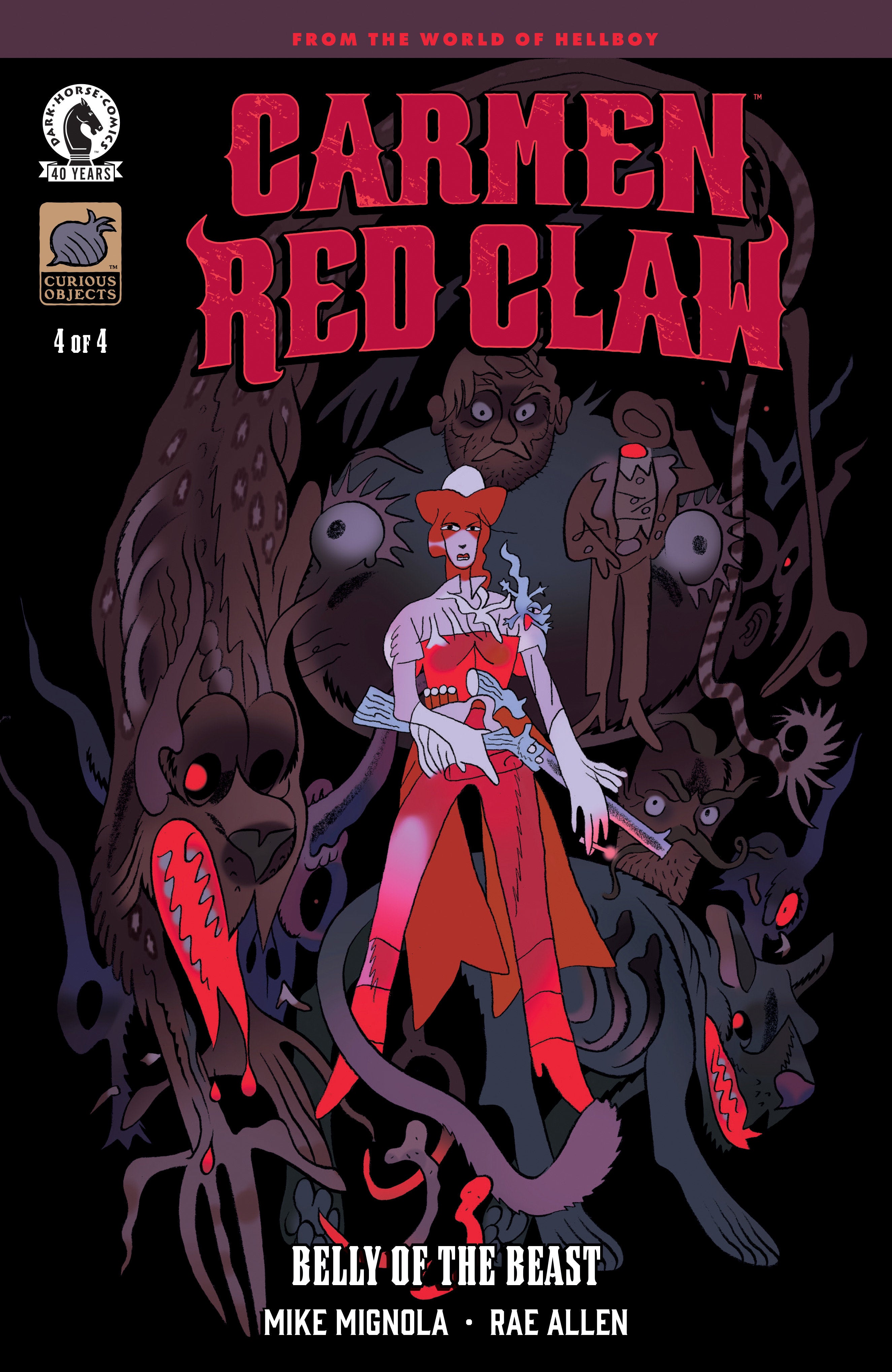 Carmen Red Claw: Belly Of The Beast #4 (Cover B) (Benjamin Schipper) | Odin's Place