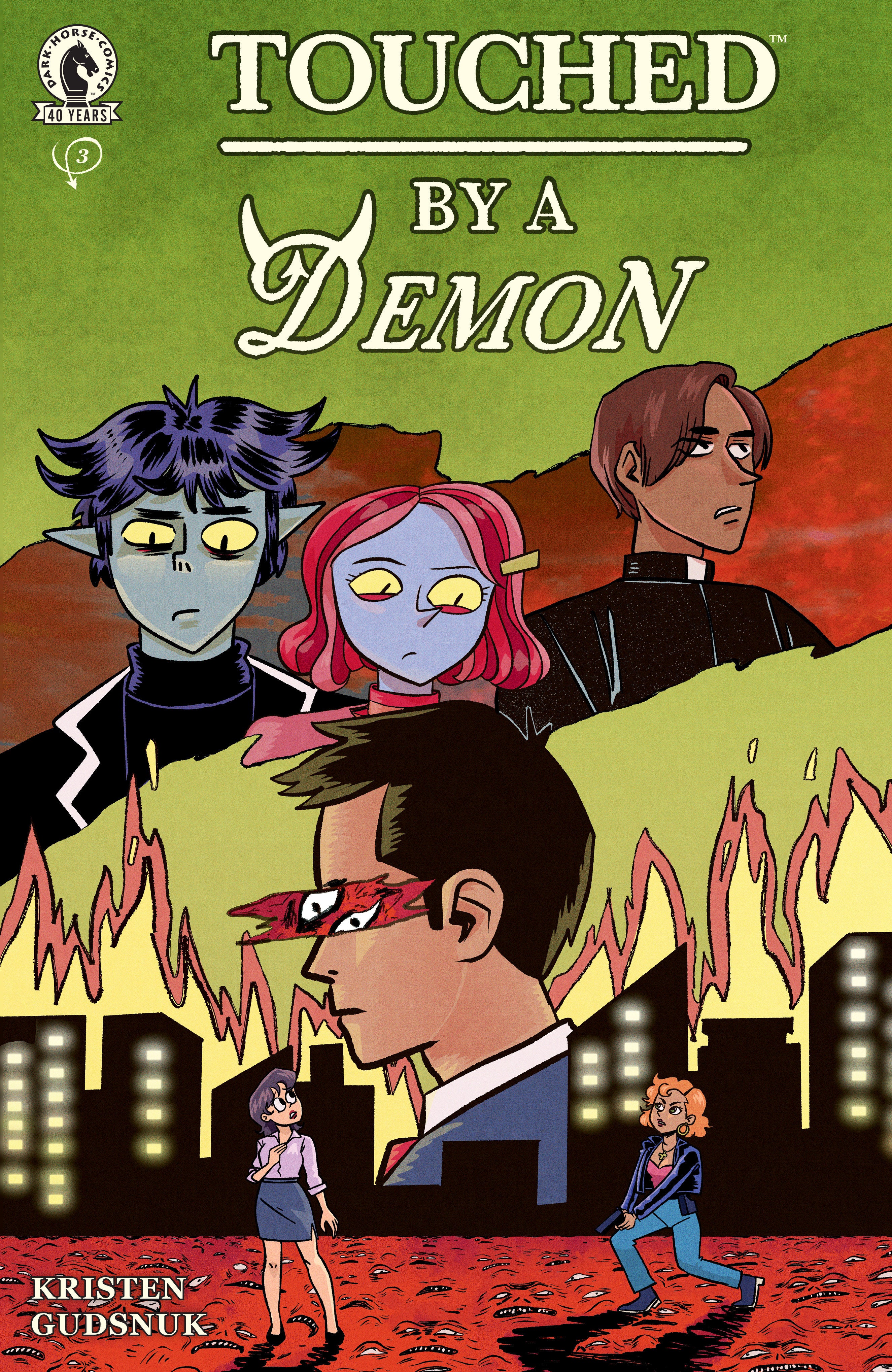 Touched By A Demon #3 (Cover A) (Kristen Gudsnuk) | Odin's Place