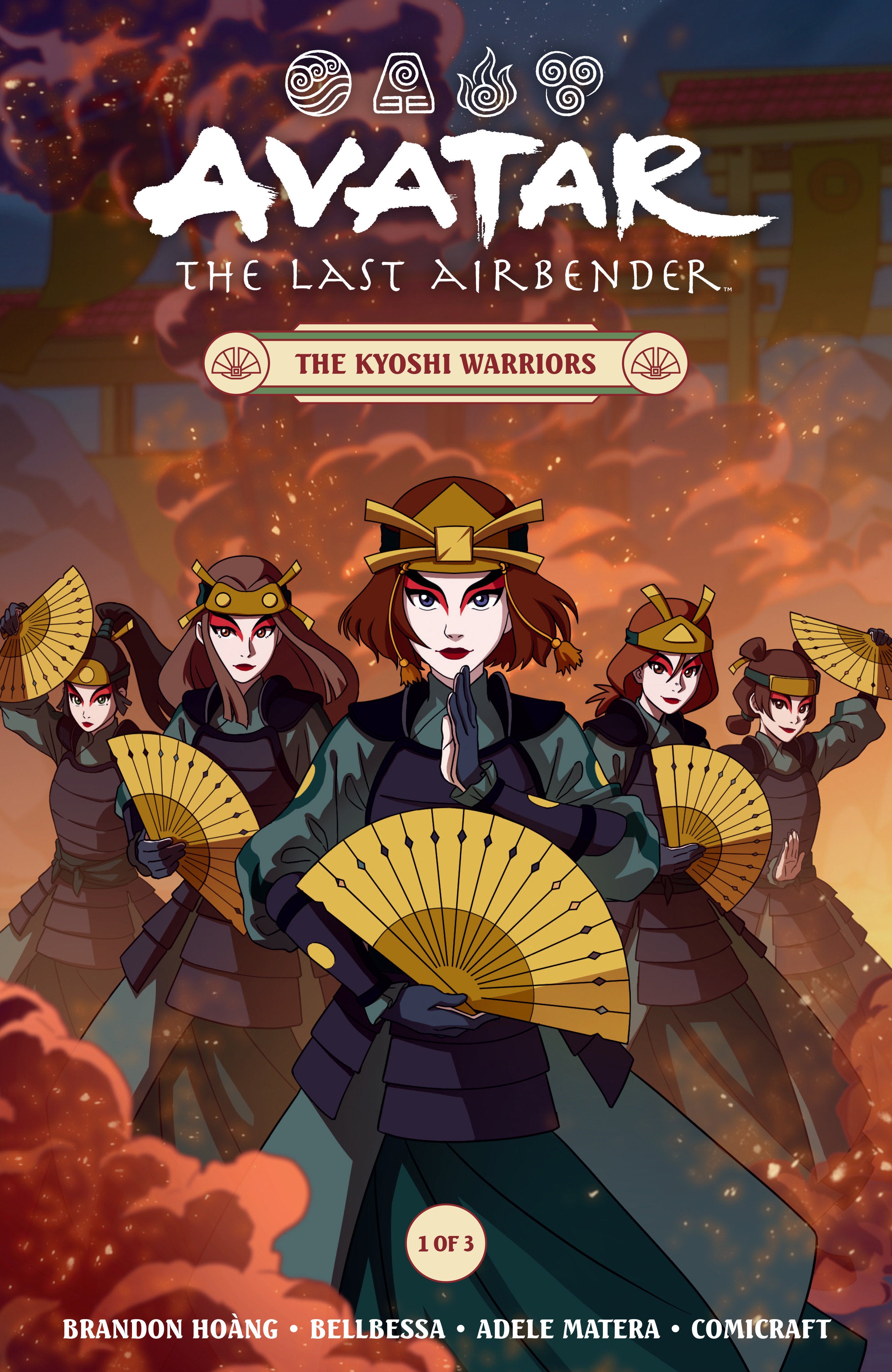 Avatar: The Last Airbender  The Kyoshi Warriors #1 (Cover A) (Danielle Weires) | Odin's Place