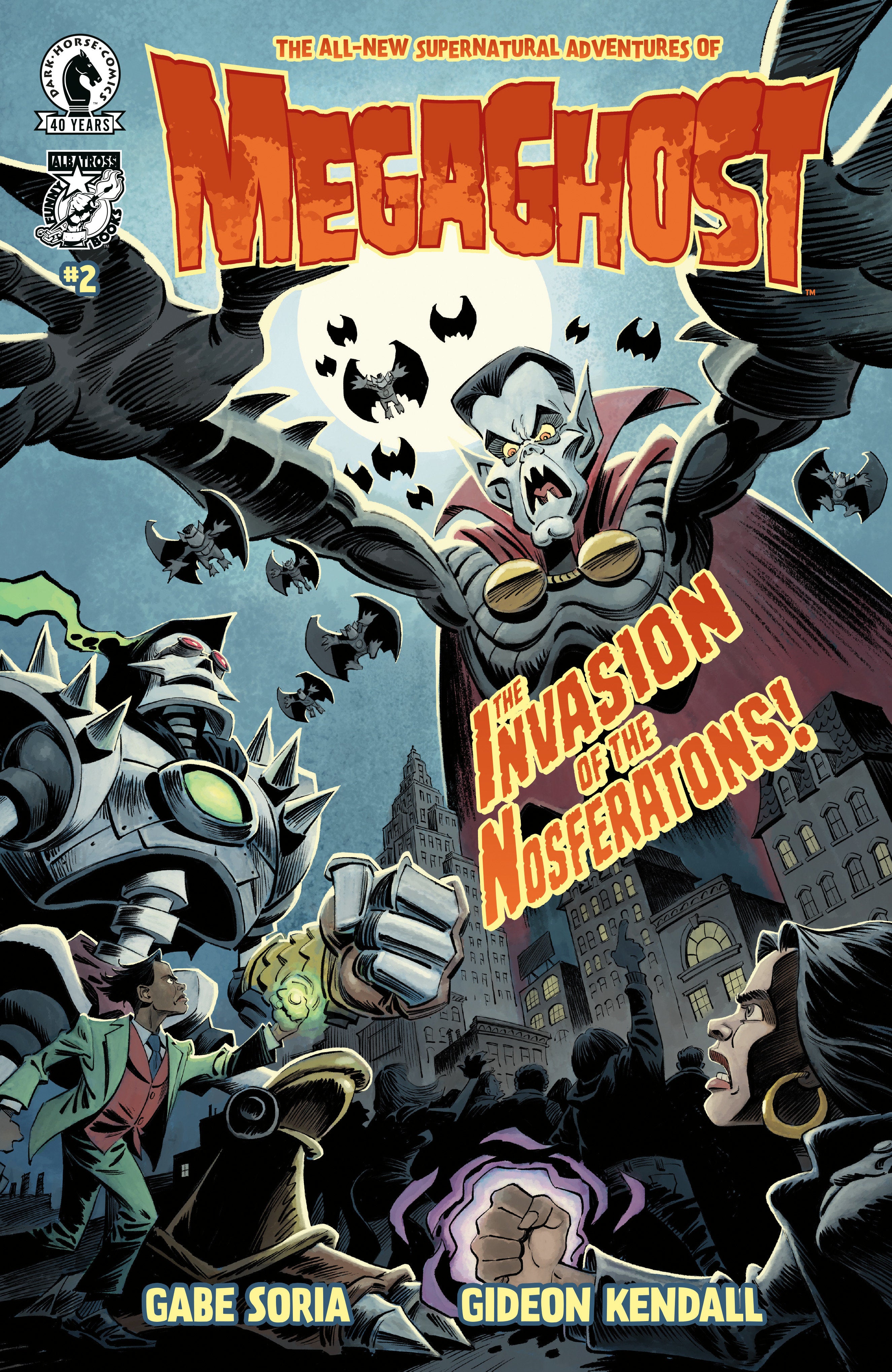 Megaghost Volume 2 #2 (Cover A) (Gideon Kendall) | Odin's Place