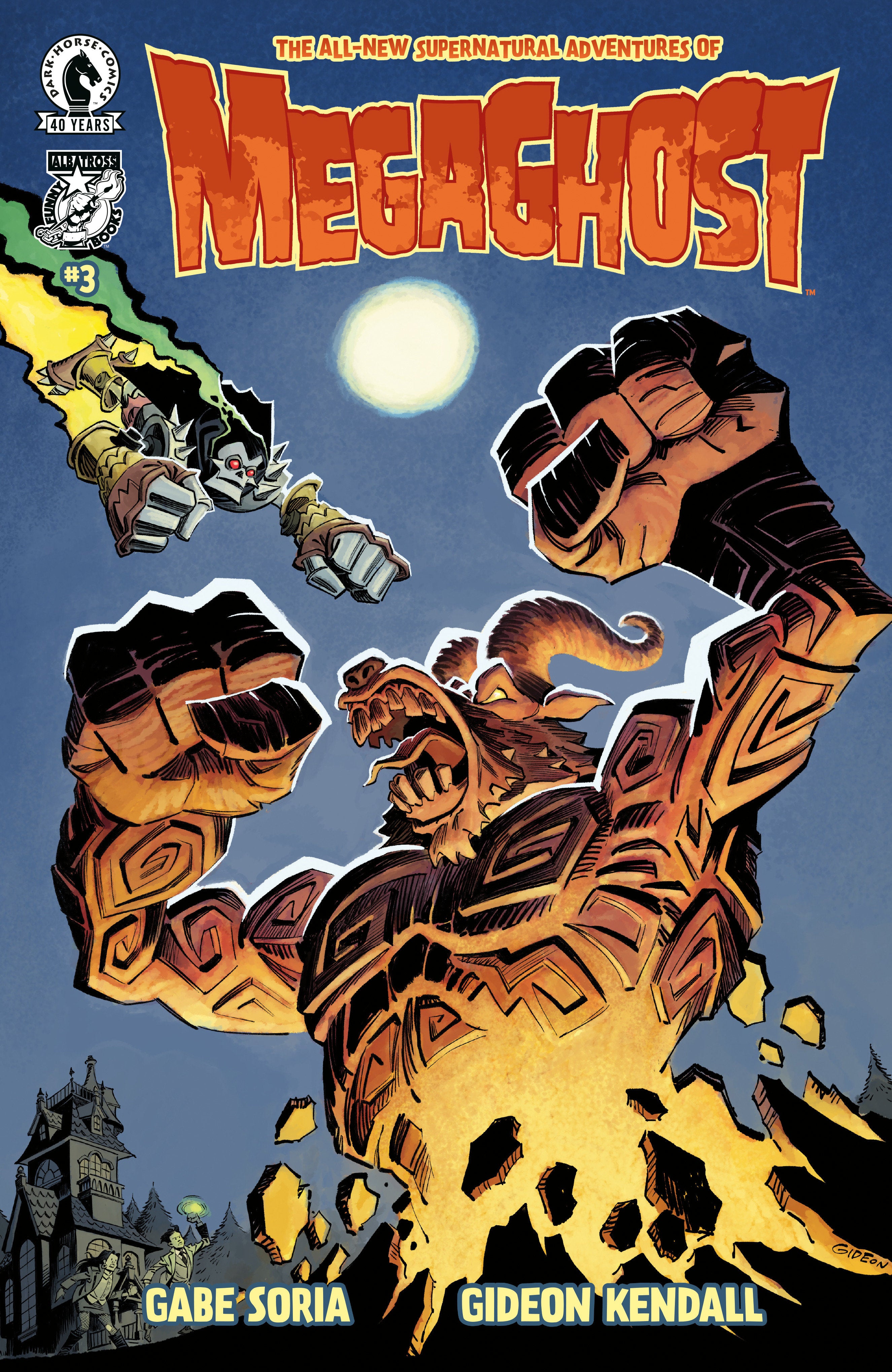 Megaghost Volume 2 #3 (Cover A) (Gideon Kendall) | Odin's Place