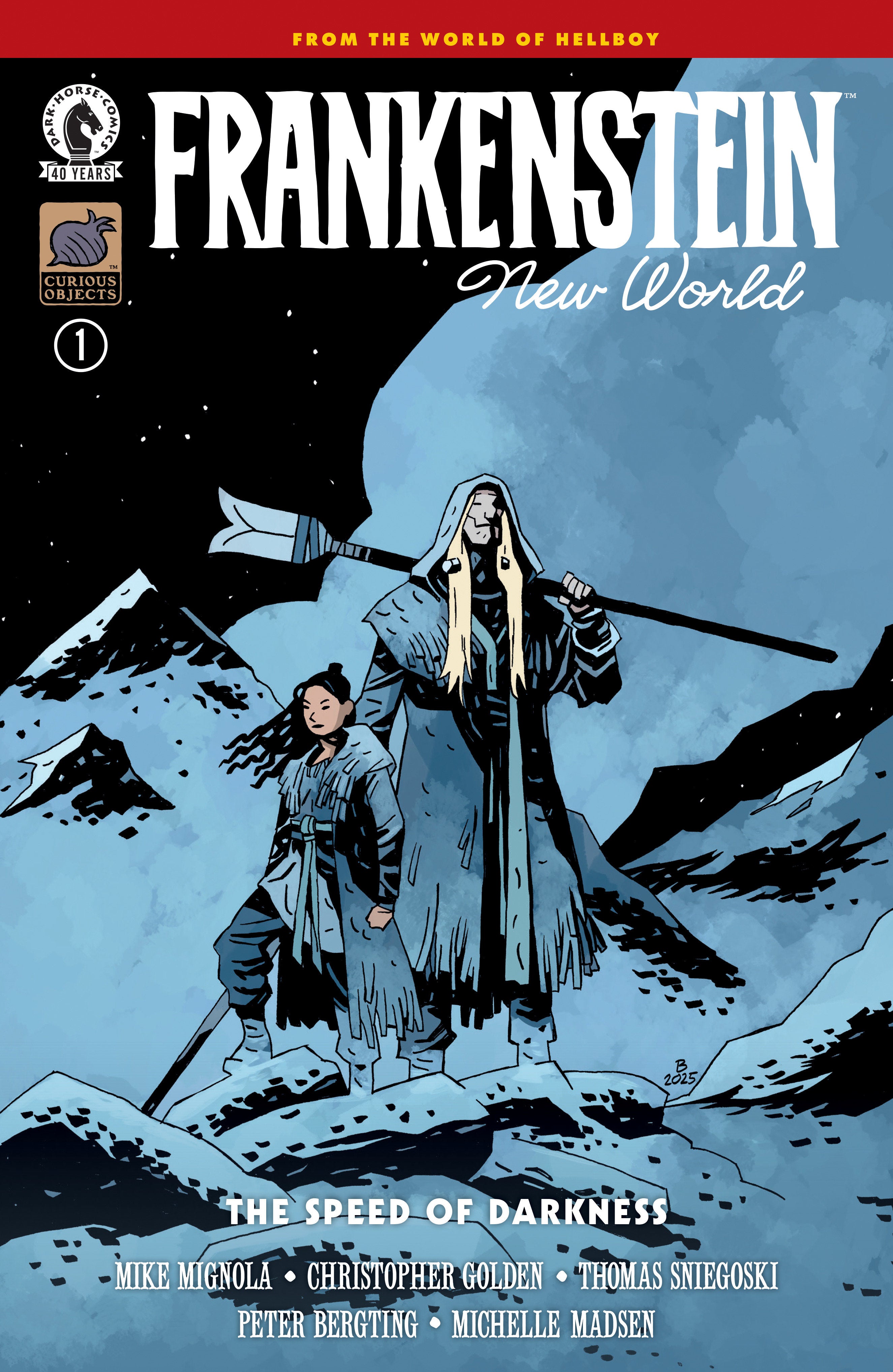 Frankenstein: New World  The Speed Of Darkness #1 (Cover A) (Peter Bergting) | Odin's Place