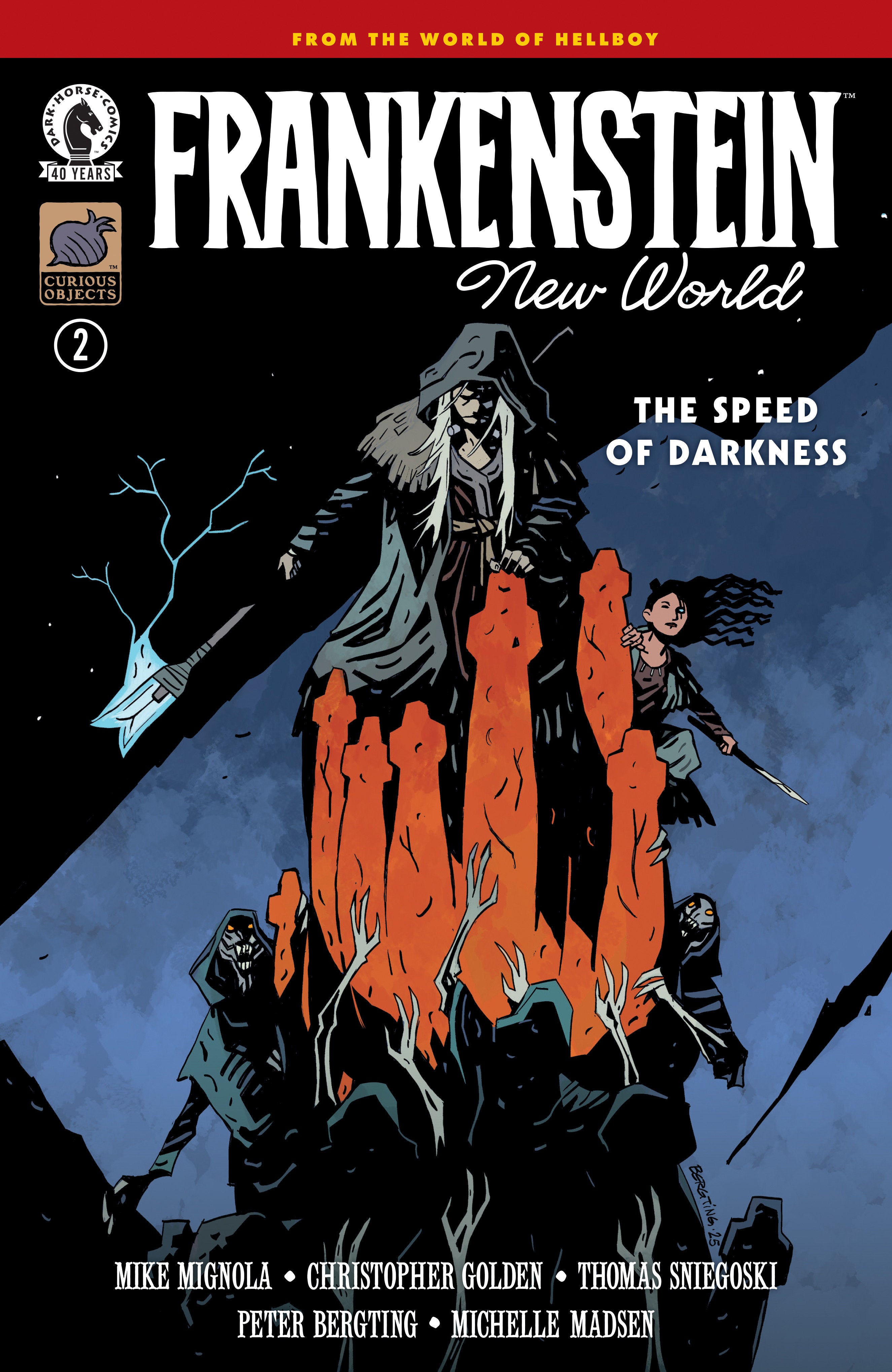 Frankenstein: New World  The Speed Of Darkness #2 (Cover A) (Peter Bergting) | Odin's Place