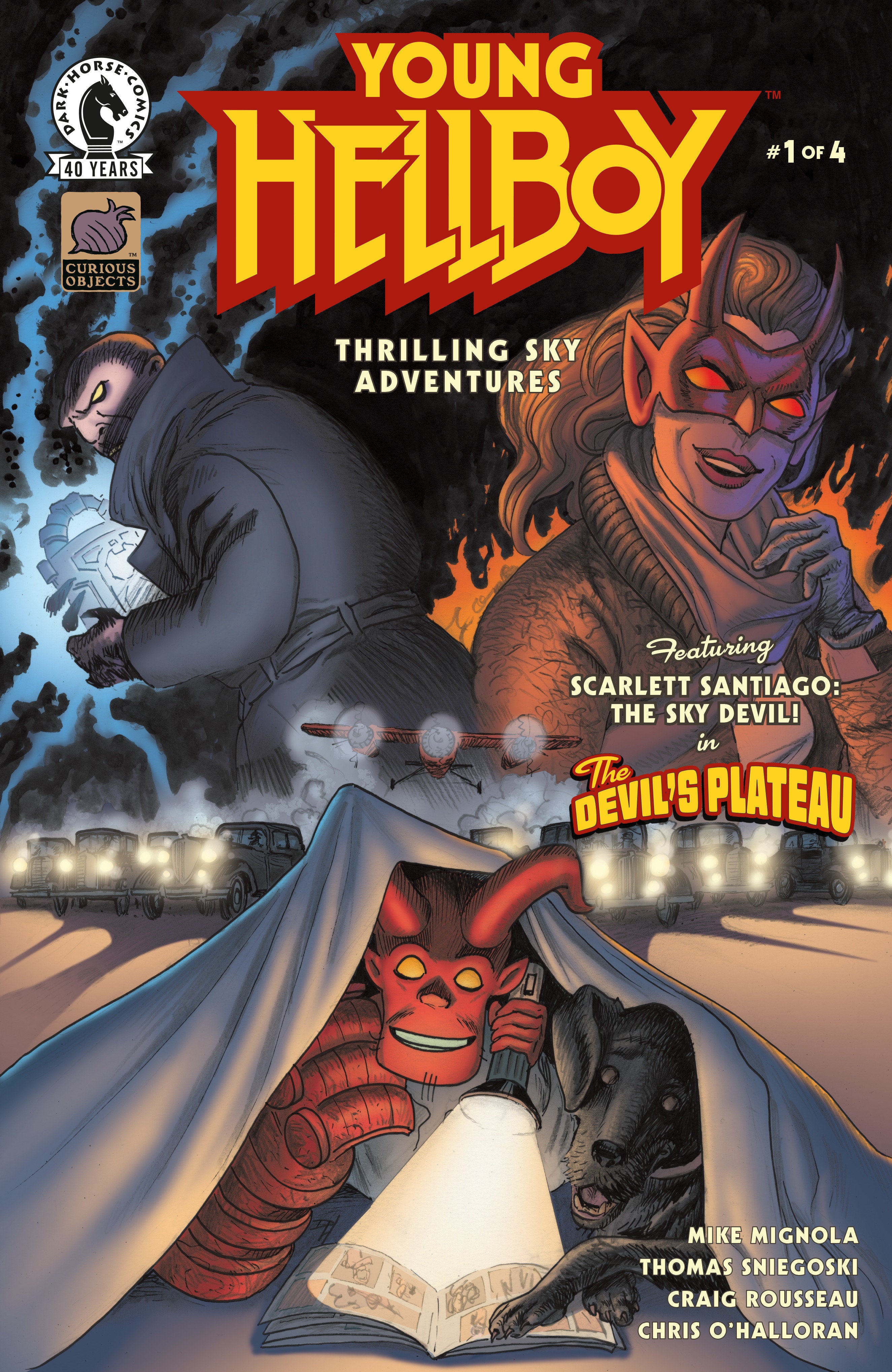 Young Hellboy: Thrilling Sky Adventures #1 (Cover B) (David Hitchcock) | Odin's Place