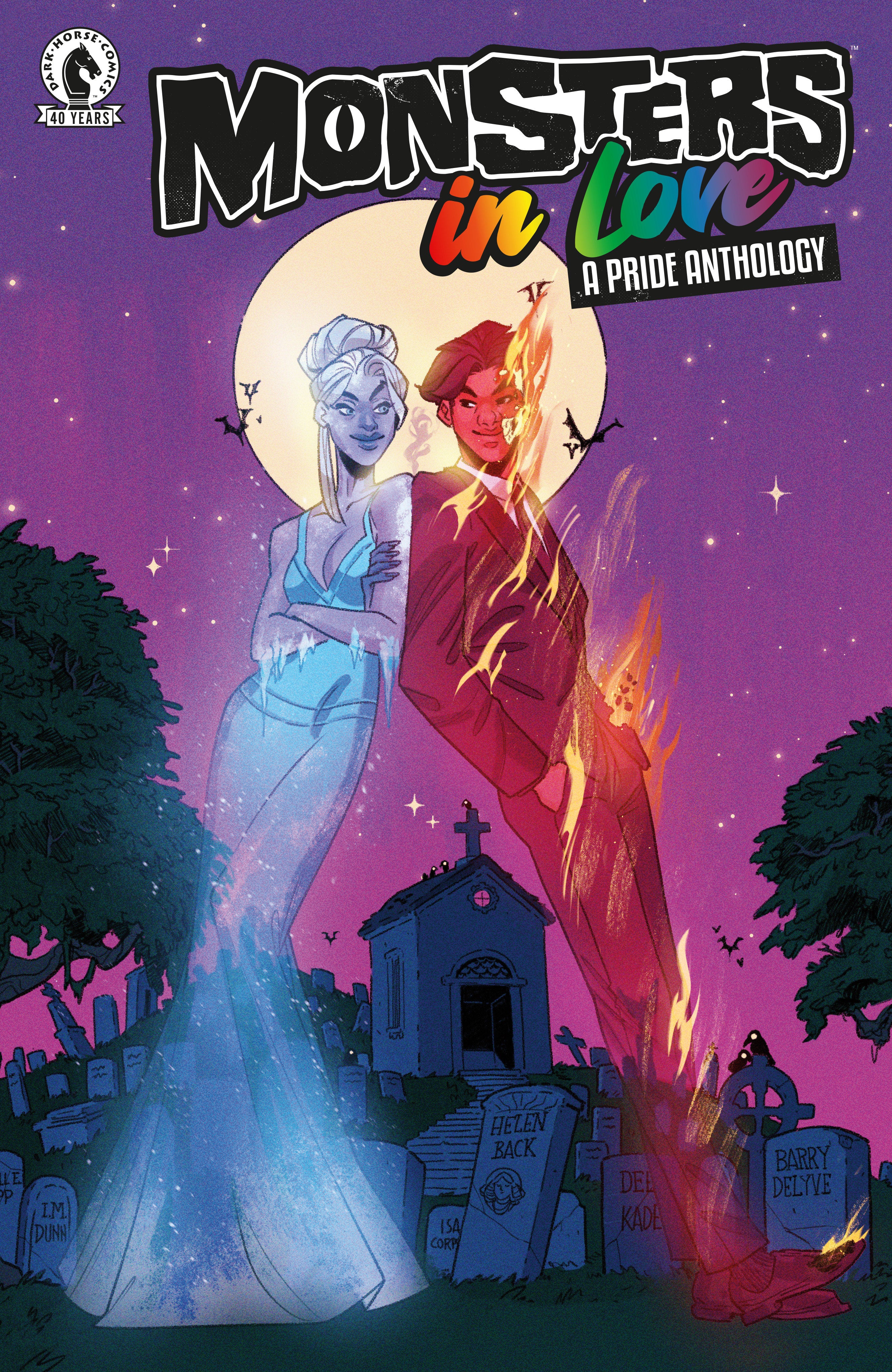 Monsters In Love: A Pride Anthology One Shot (Cover B) (Bradley Clayton) | Odin's Place