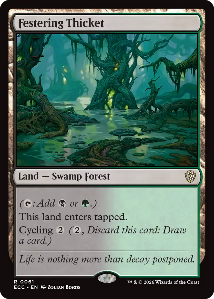 Festering Thicket [Lorwyn Eclipsed Commander] | Odin's Place
