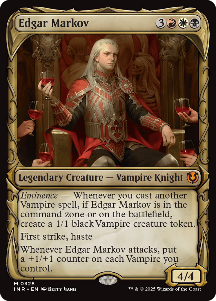 Edgar Markov (Showcase) [Innistrad Remastered] | Dragon's Lair Comics and Fantasy Houston TX
