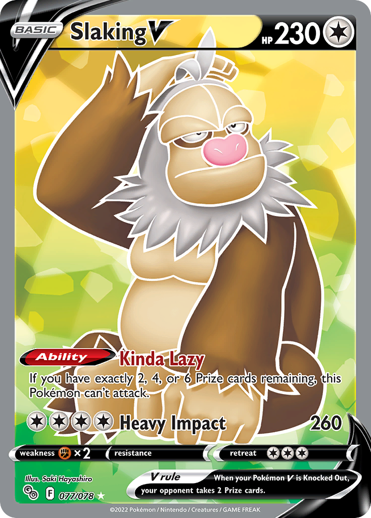 Slaking V (058/078) (Colorless Lugia - Gabriel Fernandez) [World Championships 2023] | Odin's Place