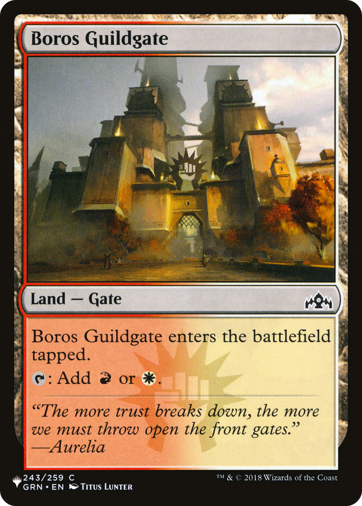 Boros Guildgate [The List] | Dragon's Lair Comics and Fantasy Houston TX