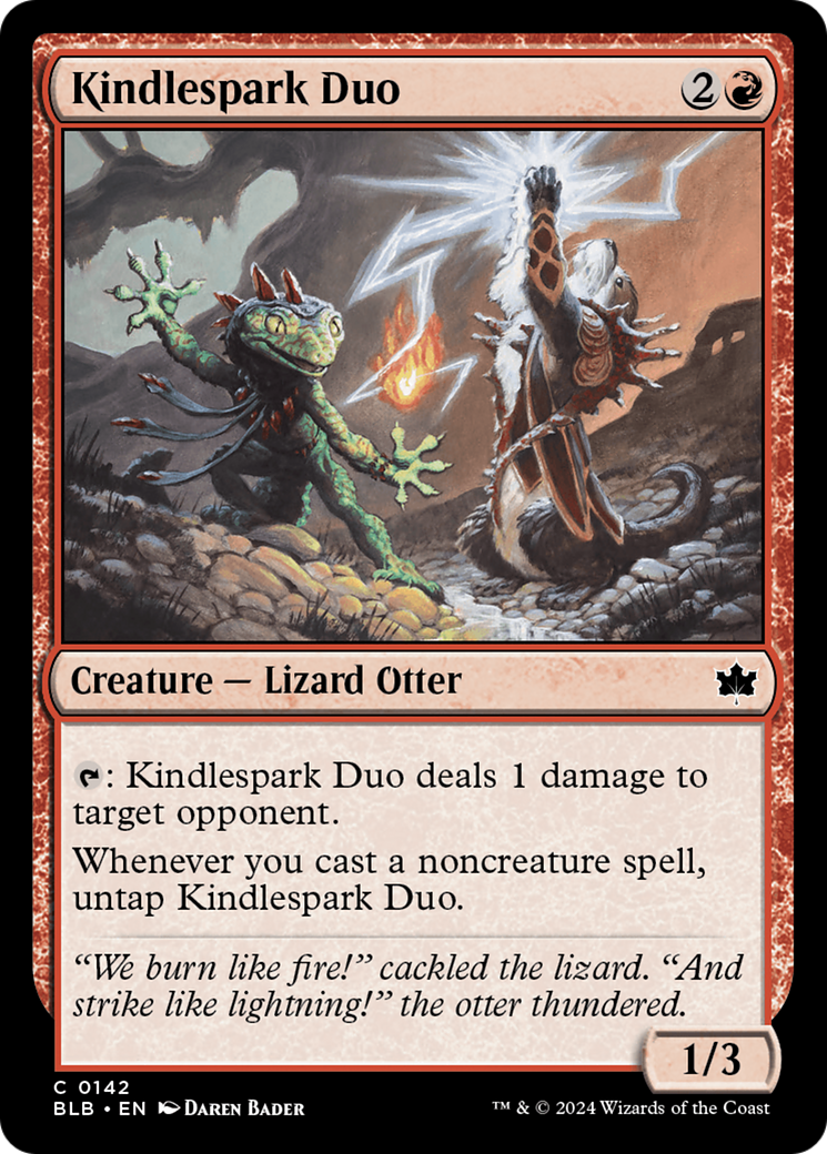 Kindlespark Duo [Bloomburrow] | Dragon's Lair Comics and Fantasy Houston TX