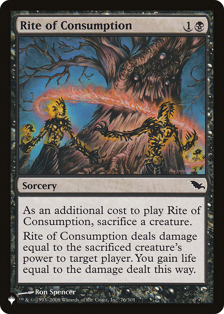 Rite of Consumption [The List] | Dragon's Lair Comics and Fantasy Houston TX