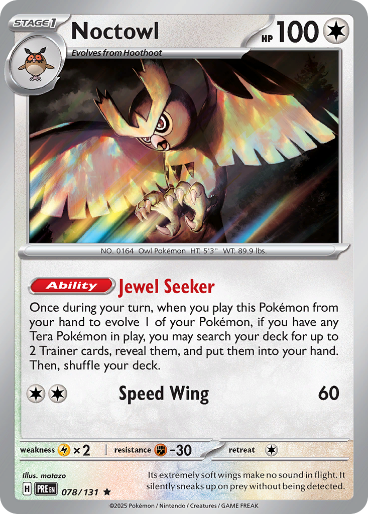 Noctowl (115/142) [Prize Pack Series Six] | Odin's Place