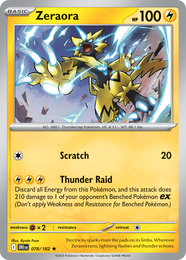 Zeraora (061/185) (Cosmos Holo) [Sword & Shield: Vivid Voltage] | Odin's Place
