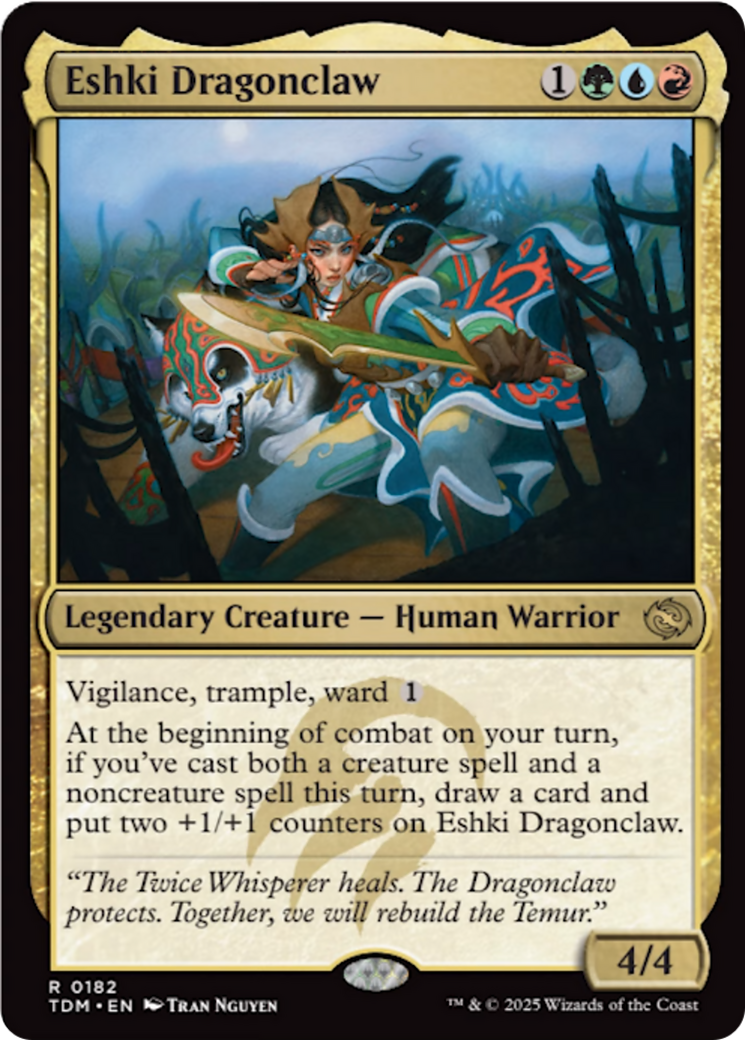 Eshki Dragonclaw [Tarkir: Dragonstorm] | Dragon's Lair Comics and Fantasy Houston TX