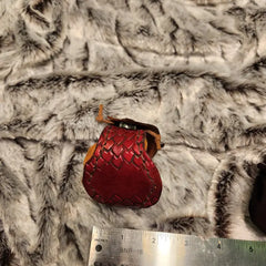 Crimson Knight Leatherworks Mini Dragon Dice Pouch | Dragon's Lair Comics and Fantasy Houston TX