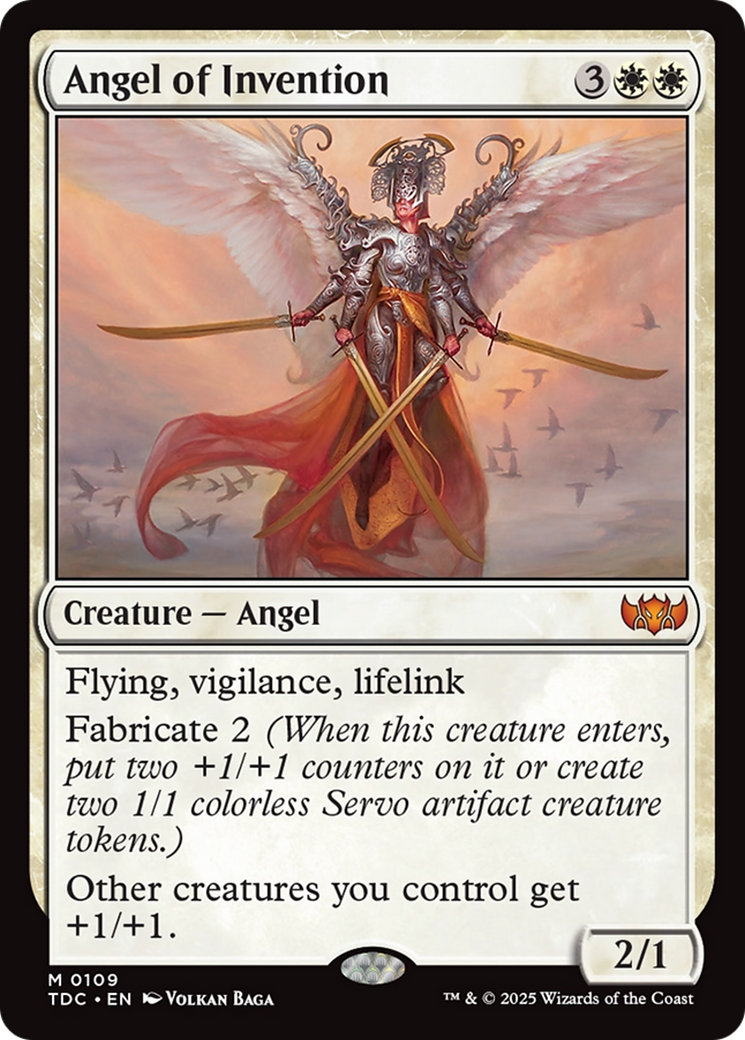 Angel of Invention [Tarkir: Dragonstorm Commander] | Dragon's Lair Comics and Fantasy Houston TX