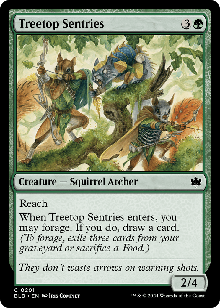 Treetop Sentries [Bloomburrow] | Dragon's Lair Comics and Fantasy Houston TX
