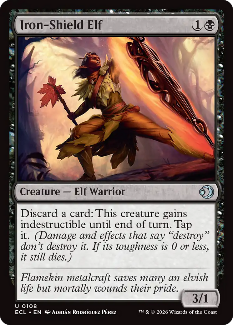 Iron-Shield Elf [Lorwyn Eclipsed] | Odin's Place