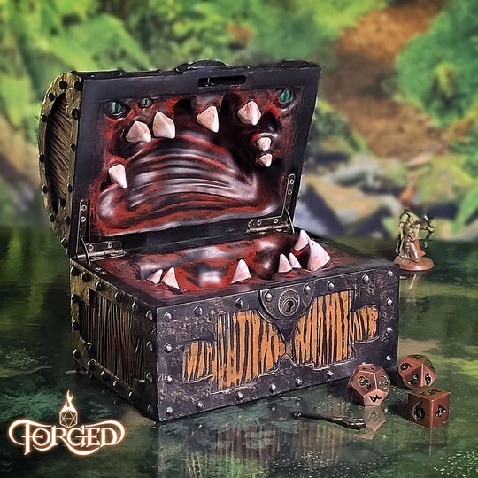 Forged Gaming Large Mimic Dice Chest | Dragon's Lair Comics and Fantasy Houston TX