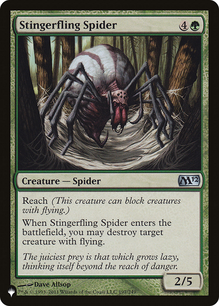 Stingerfling Spider [The List] | Dragon's Lair Comics and Fantasy Houston TX