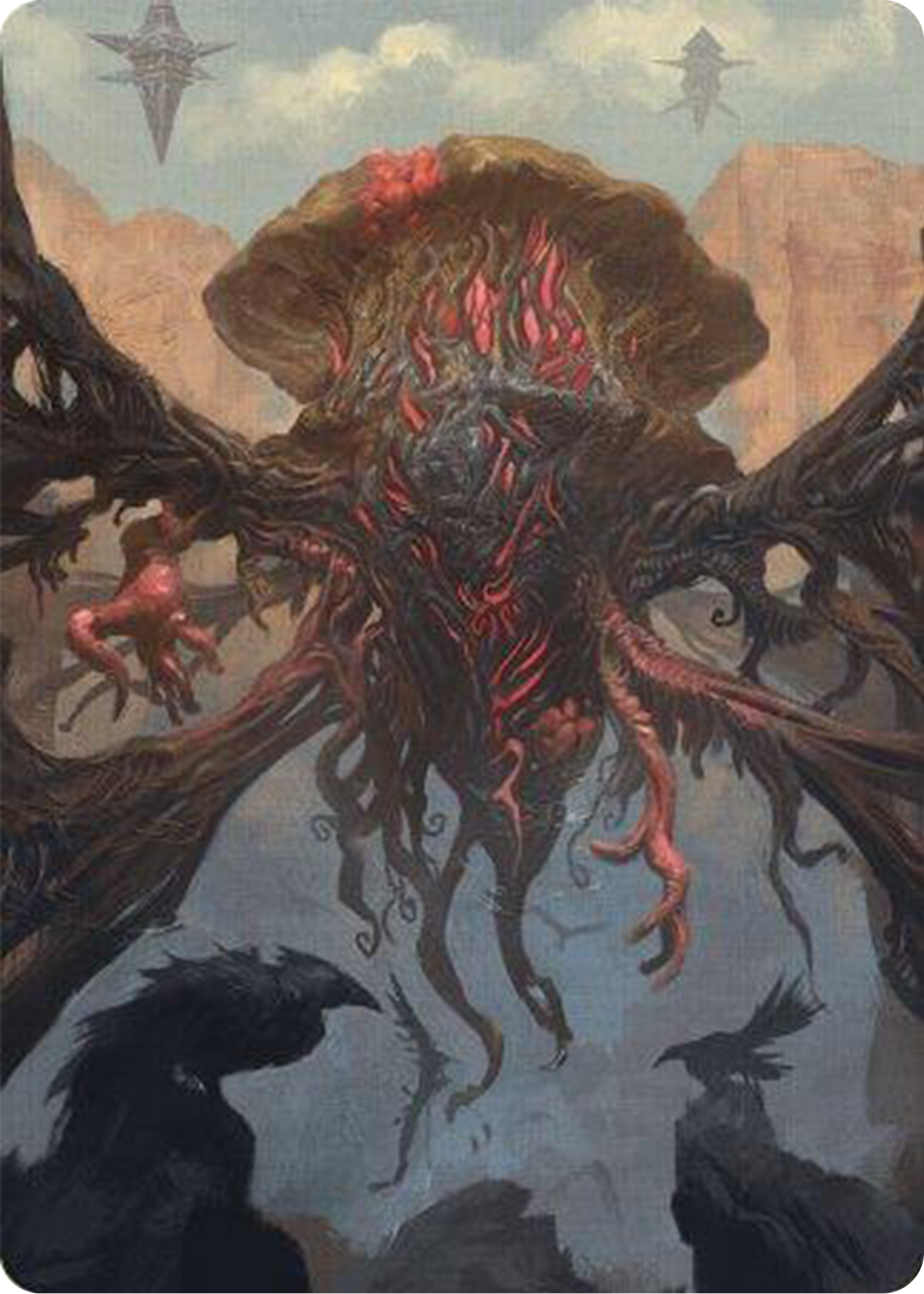 Inversion Behemoth Art Card [Modern Horizons 3 Art Series] | Dragon's Lair Comics and Fantasy Houston TX