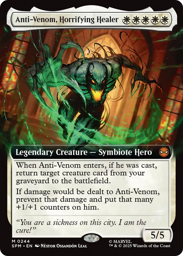 Anti-Venom, Horrifying Healer (Extended Art) [Marvel's Spider-Man] | Dragon's Lair Comics and Fantasy Houston TX