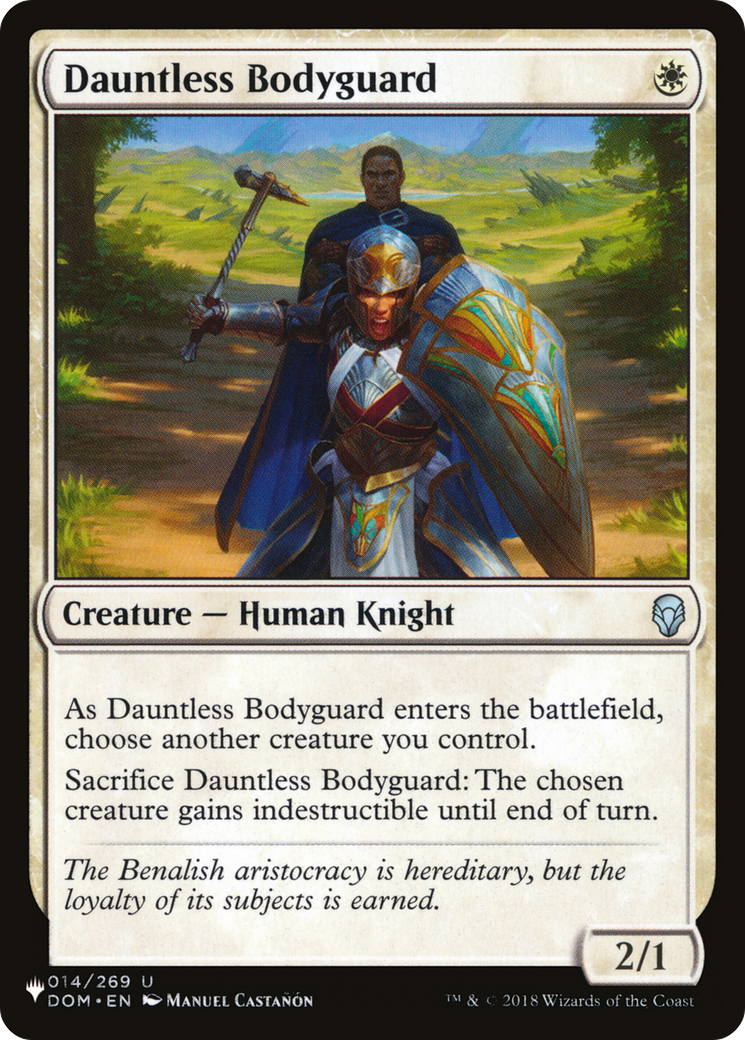 Dauntless Bodyguard [The List] | Dragon's Lair Comics and Fantasy Houston TX