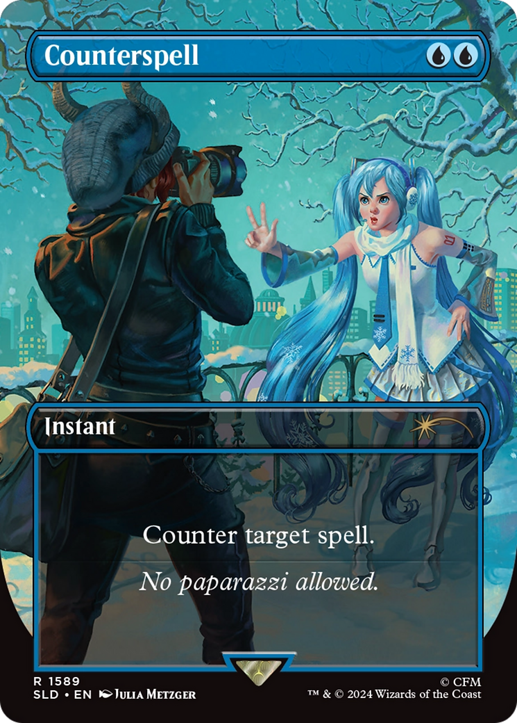 Counterspell (1589) (Rainbow Foil) [Secret Lair Drop Series] | Dragon's Lair Comics and Fantasy Houston TX